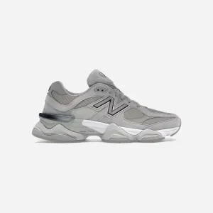 New Balance 9060 Silver Metallic Grey anti - slip outsole air - mesh shoes