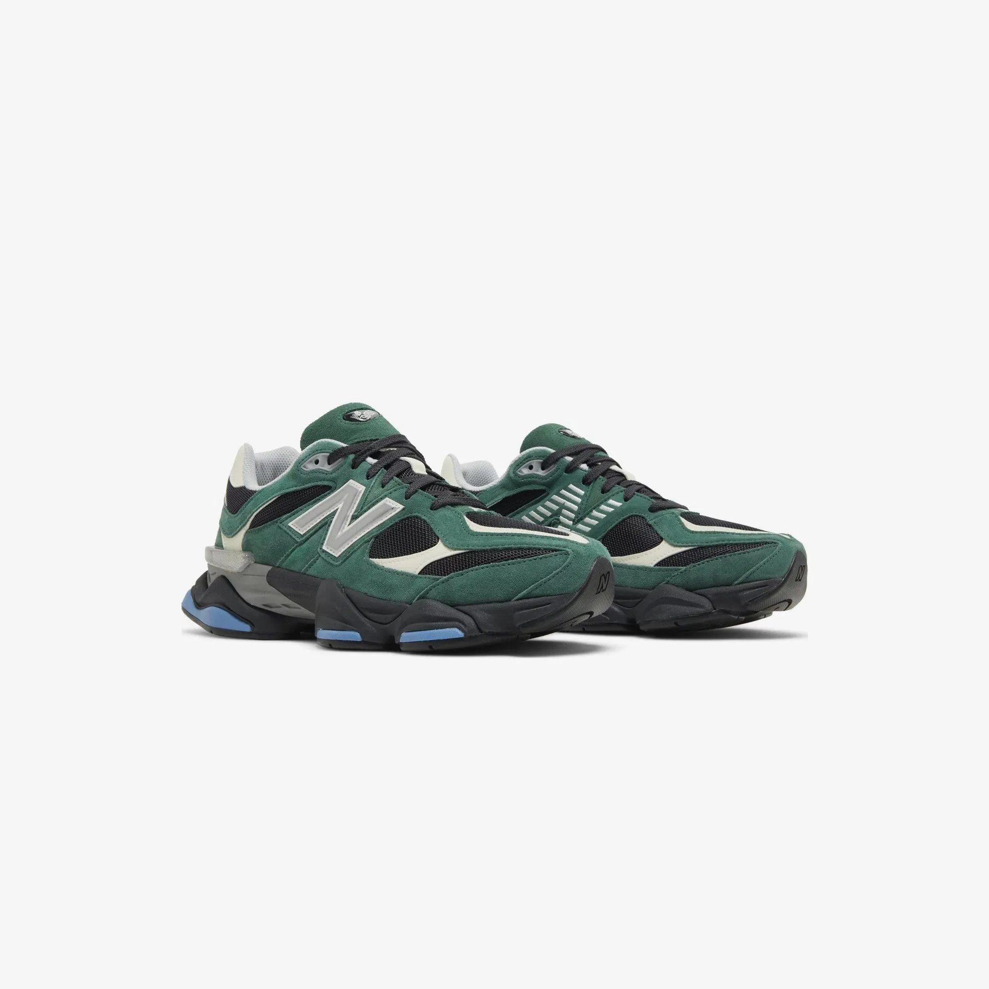 New Balance 9060 Team Forest Green short - distance runner's shoe alternative for running