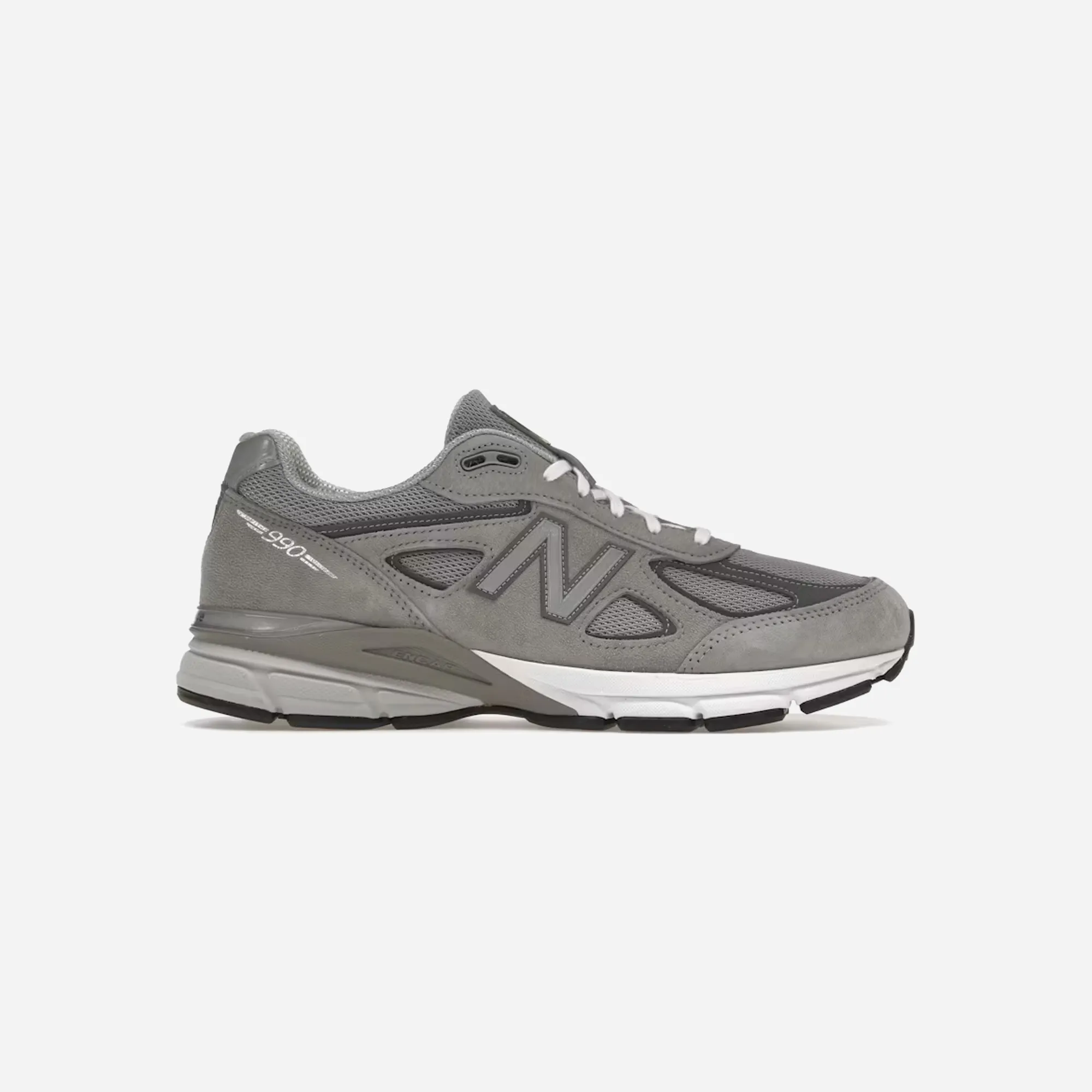 Narrow heel New Balance 990v4 MiUSA Grey Silver