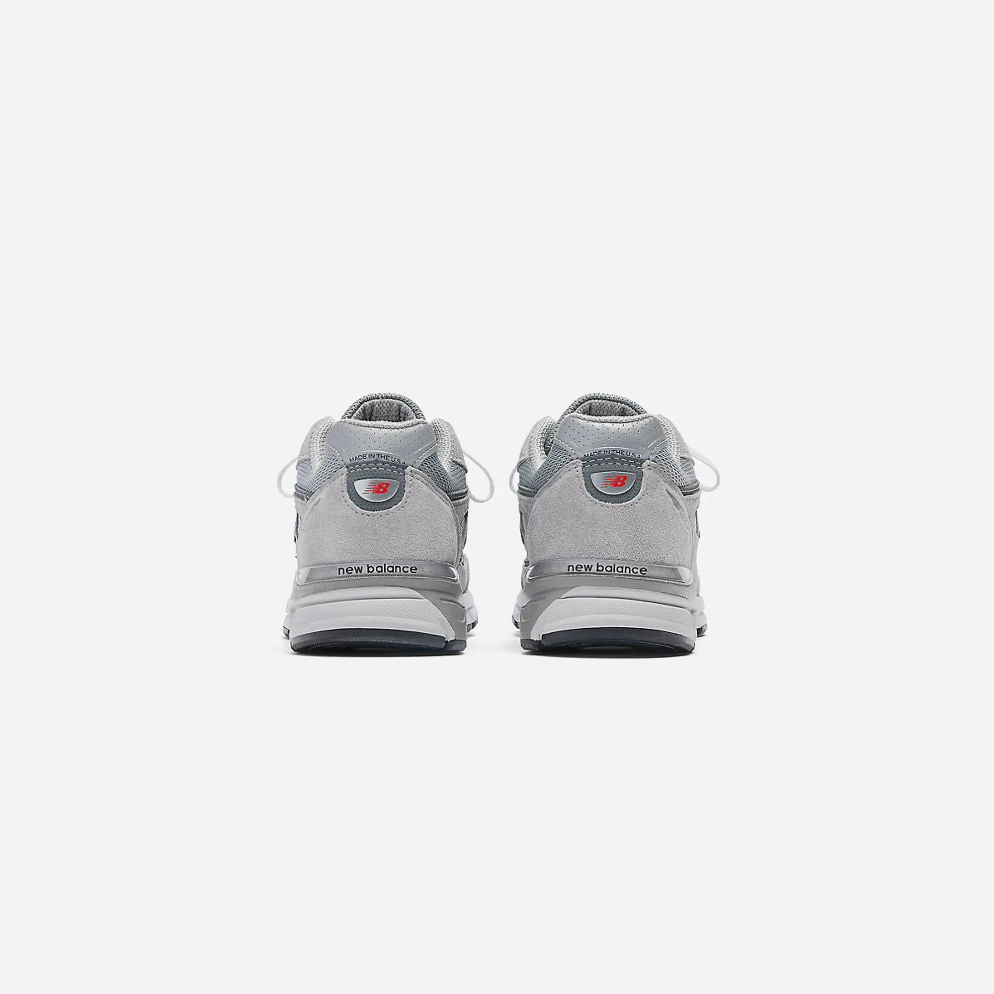 formal - use shoes New Balance 990v4 MiUSA Grey Silver