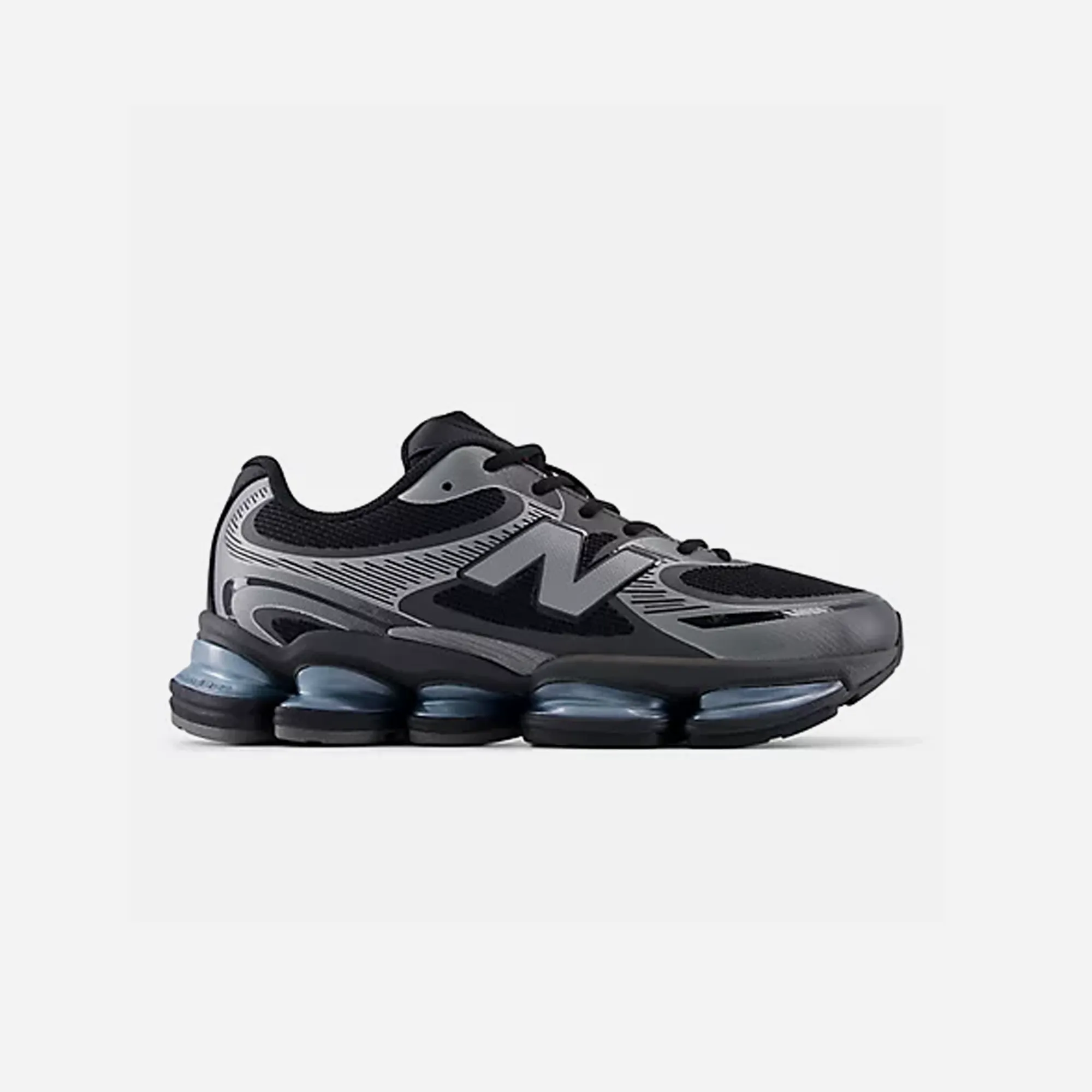New Balance Abzorb 2000 Black Grey cinder track running gear