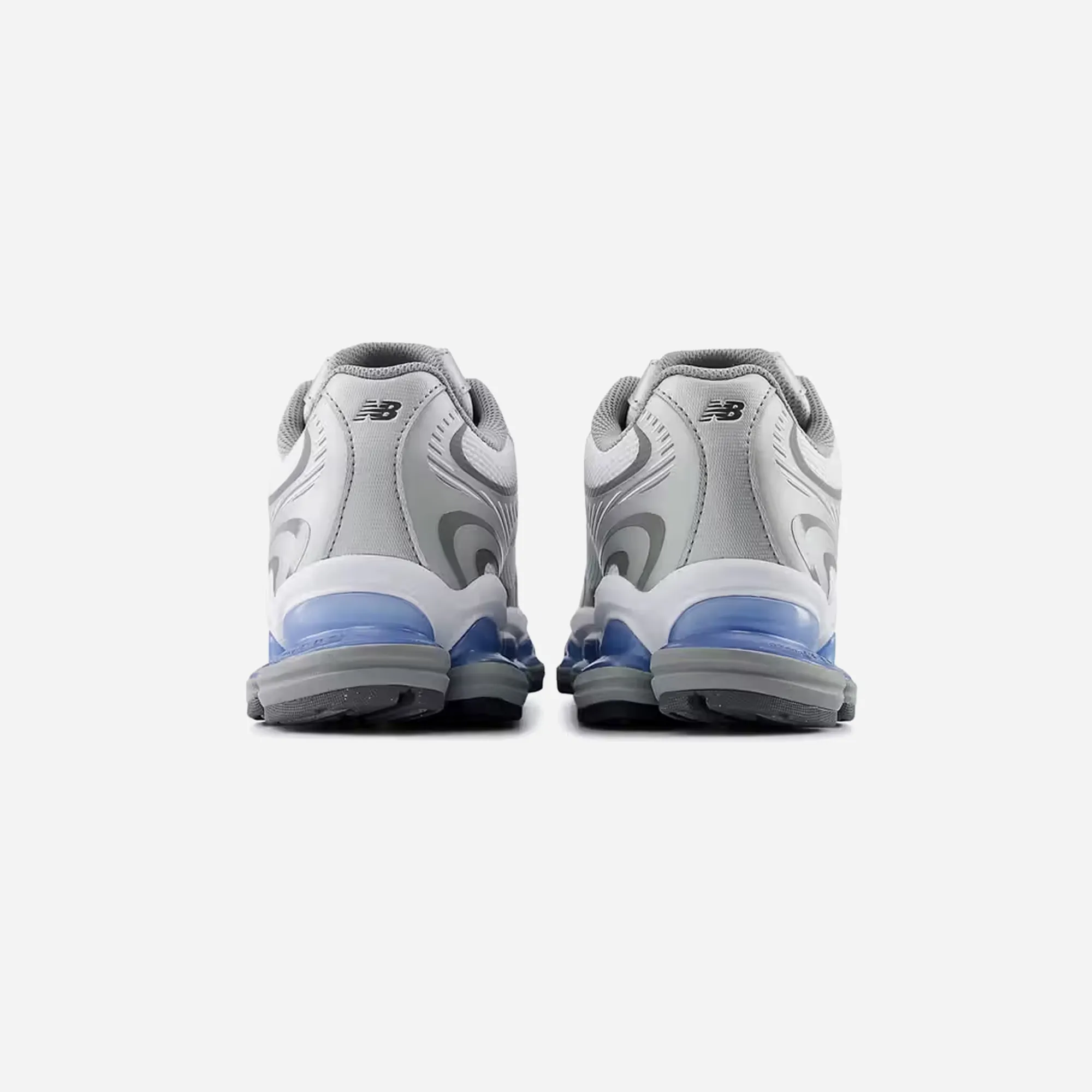 carbon fiber sole shoes New Balance Abzorb 2000 White Grey Blue