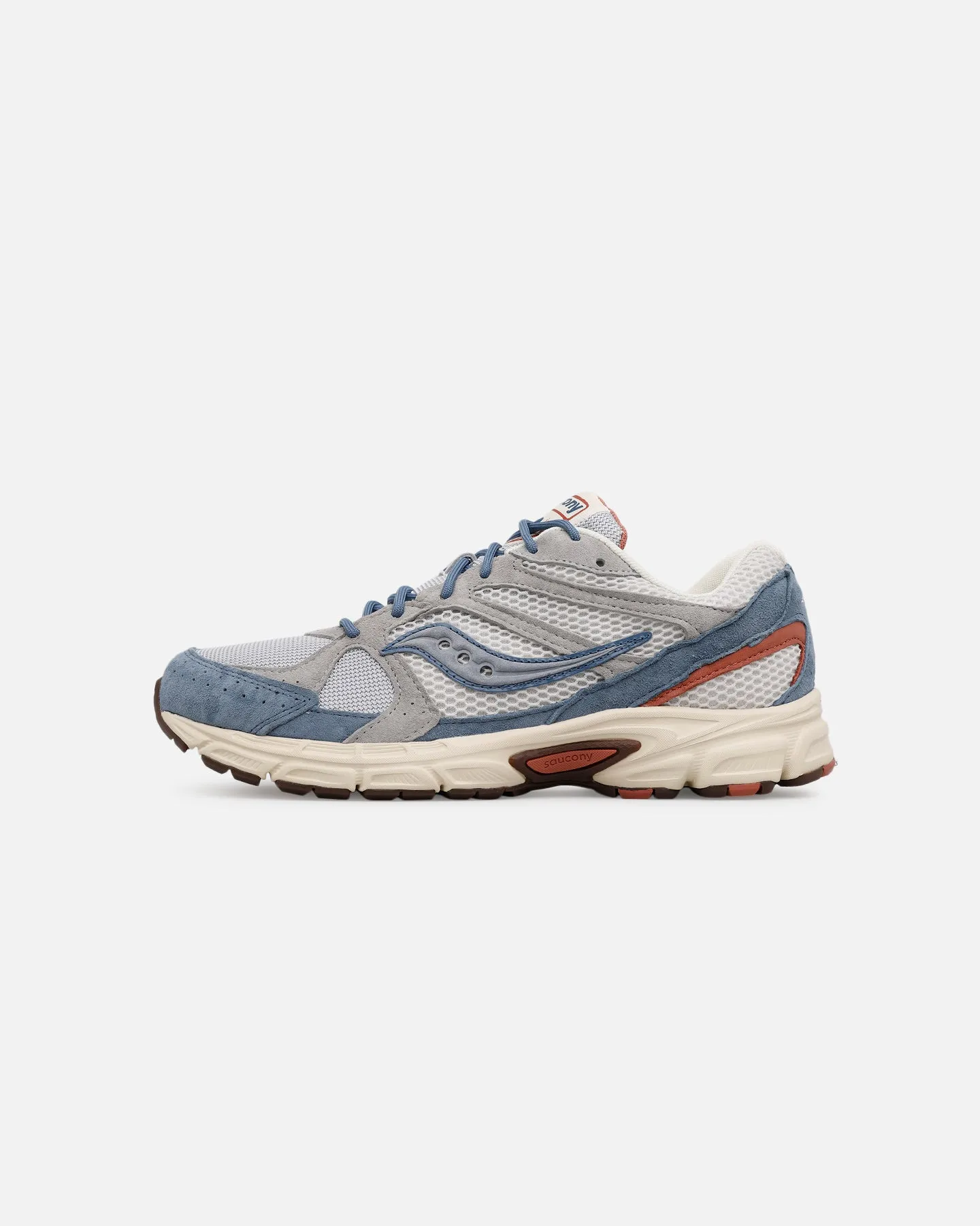 All Day Weekend Warriors Saucony Ride Millenium Suede Grey/Navy