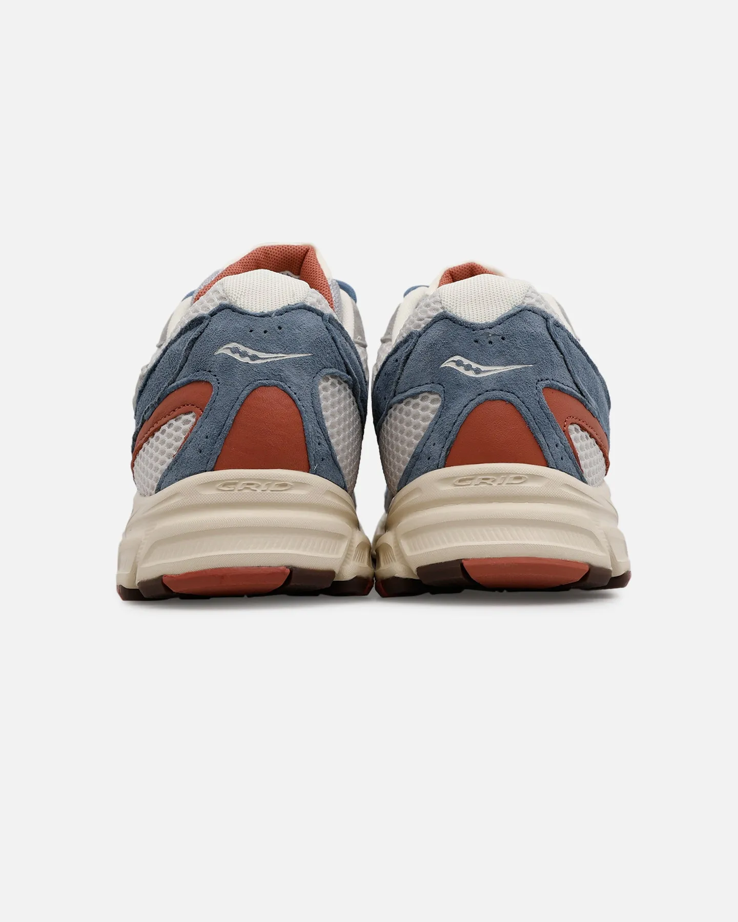 Saucony Ride Millenium Suede Grey/Navy Step Tall