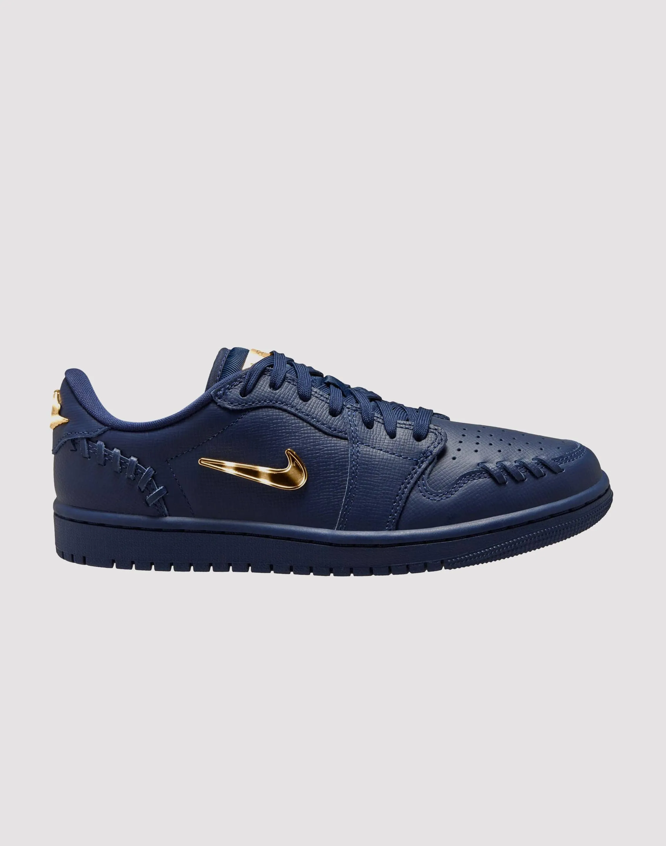 Ankle Support Tech Nike 1 Low Method of Make "Midnight Navy/Metallic Gold"