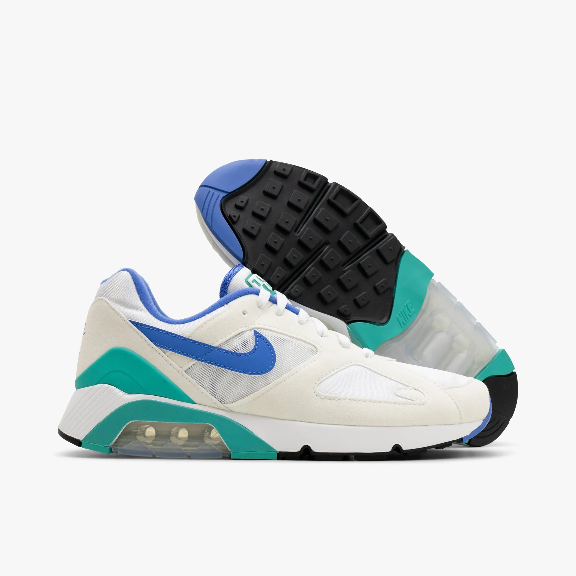 Nike Air 180 White / Medium Blue - Clear Jade II All terrain Sun Hike