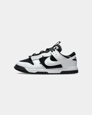 Nike Air Dunk Jumbo "Reverse Panda" Black/White Comfortable Wear