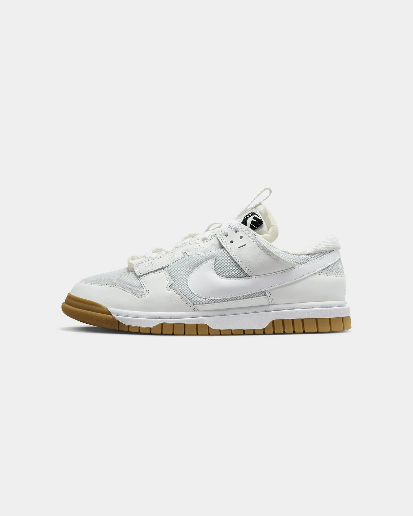 Nike Air Dunk Jumbo "White Gum" Photon Dust/White Sweat Resistant Frequent Travelers