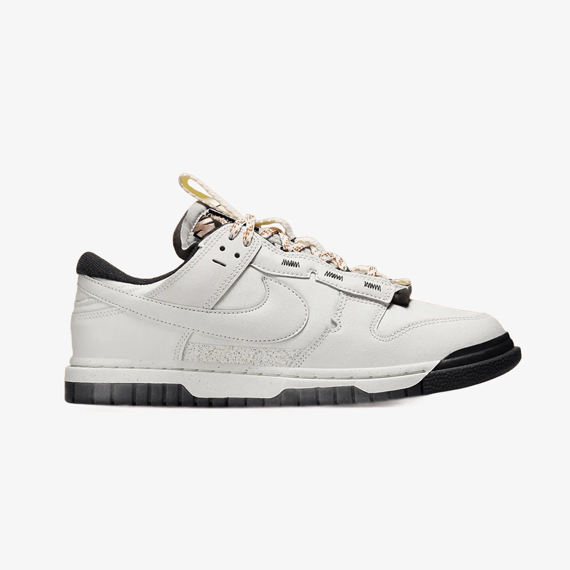 Ventilation Port System Nike | AIR DUNK LOW JUMBO { PHANTOM/PHANTOM-BLACK-DARK RUSSET