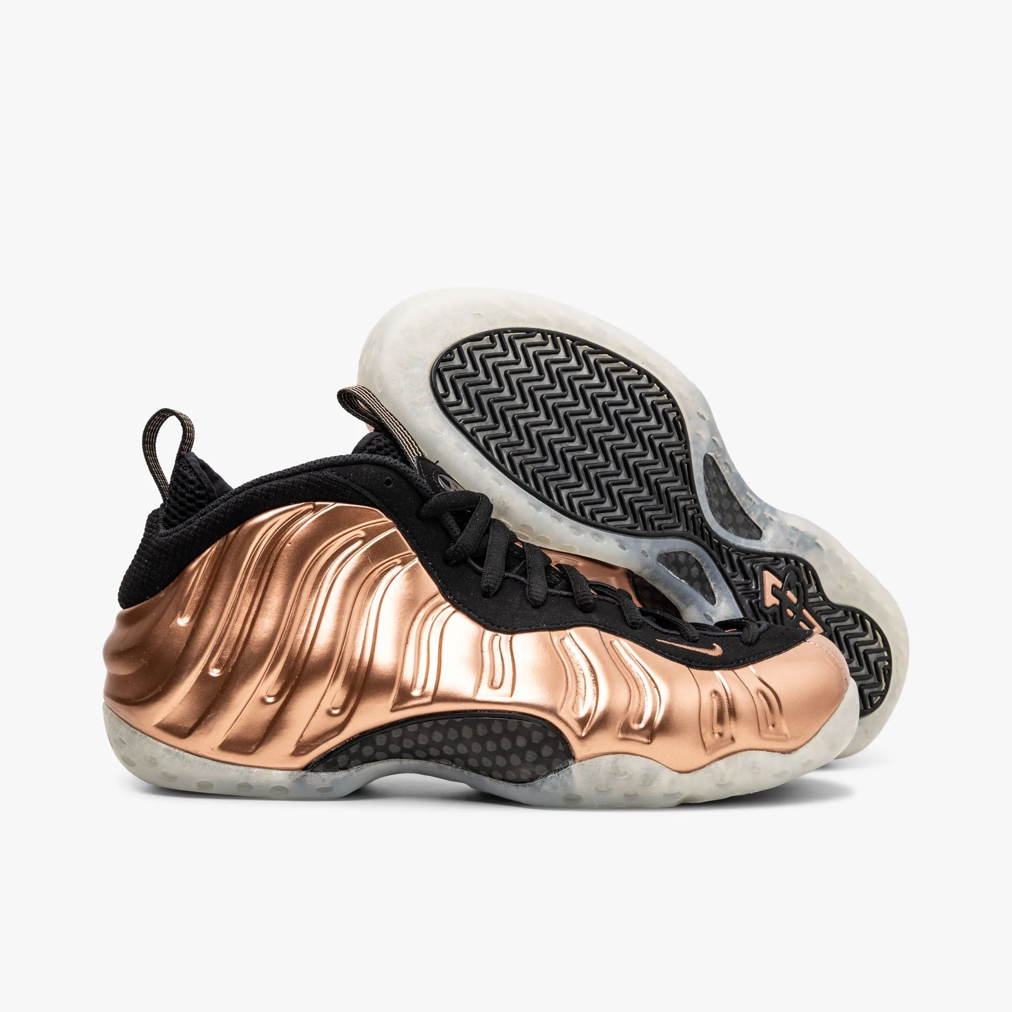 Storm Walk Nike Air Foamposite One Black / Metallic Copper - Off Noir