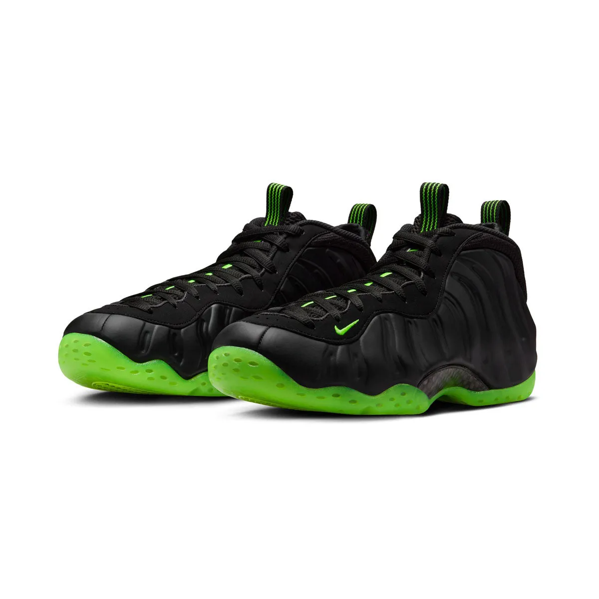 Quick Play Start Side Impact Cushion Nike Air Foamposite One 'Black Volt' Men's Shoes