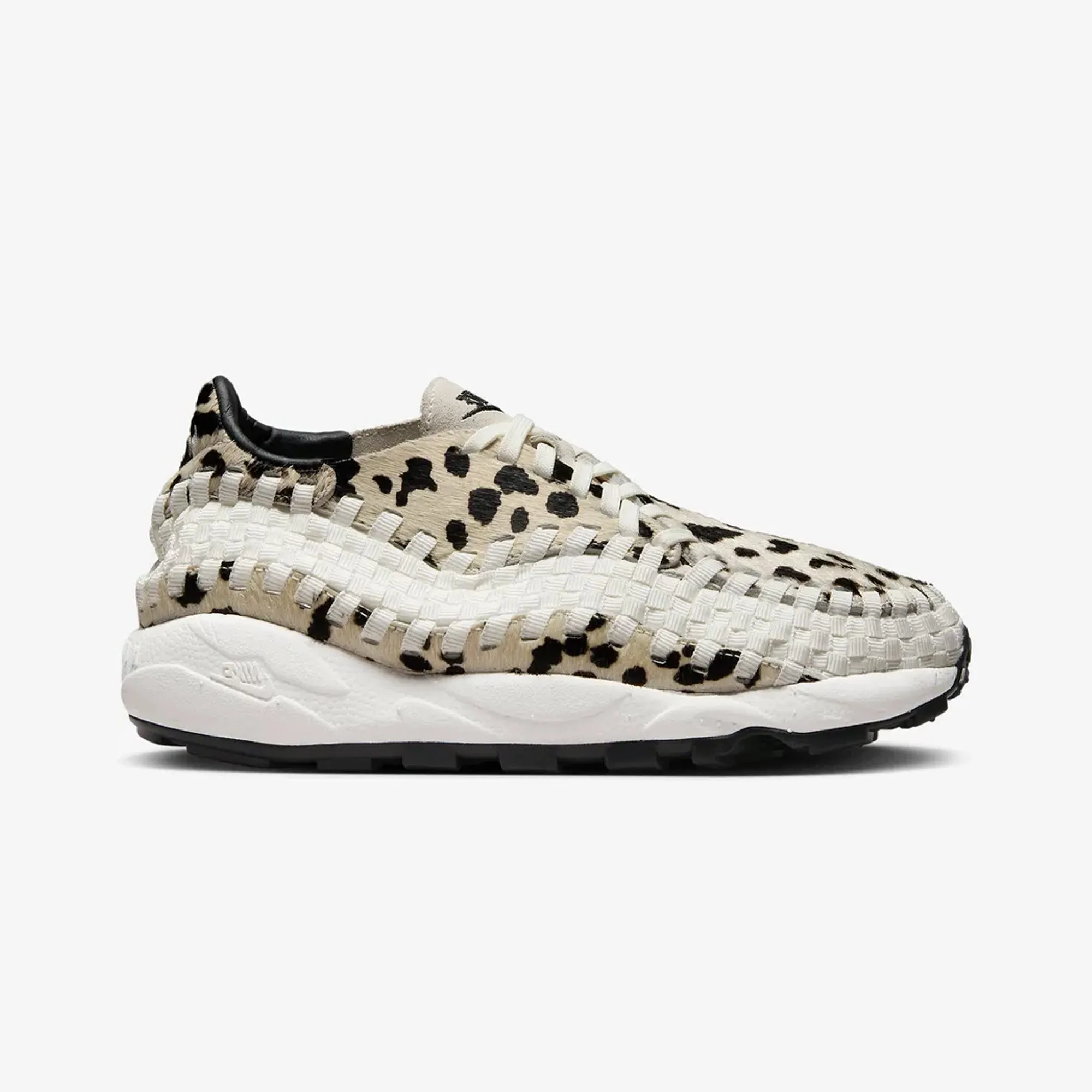 Nike | AIR FOOTSCAPE WOVEN  { SAIL/SAIL-BLACK Outdoor Activity Stable platform