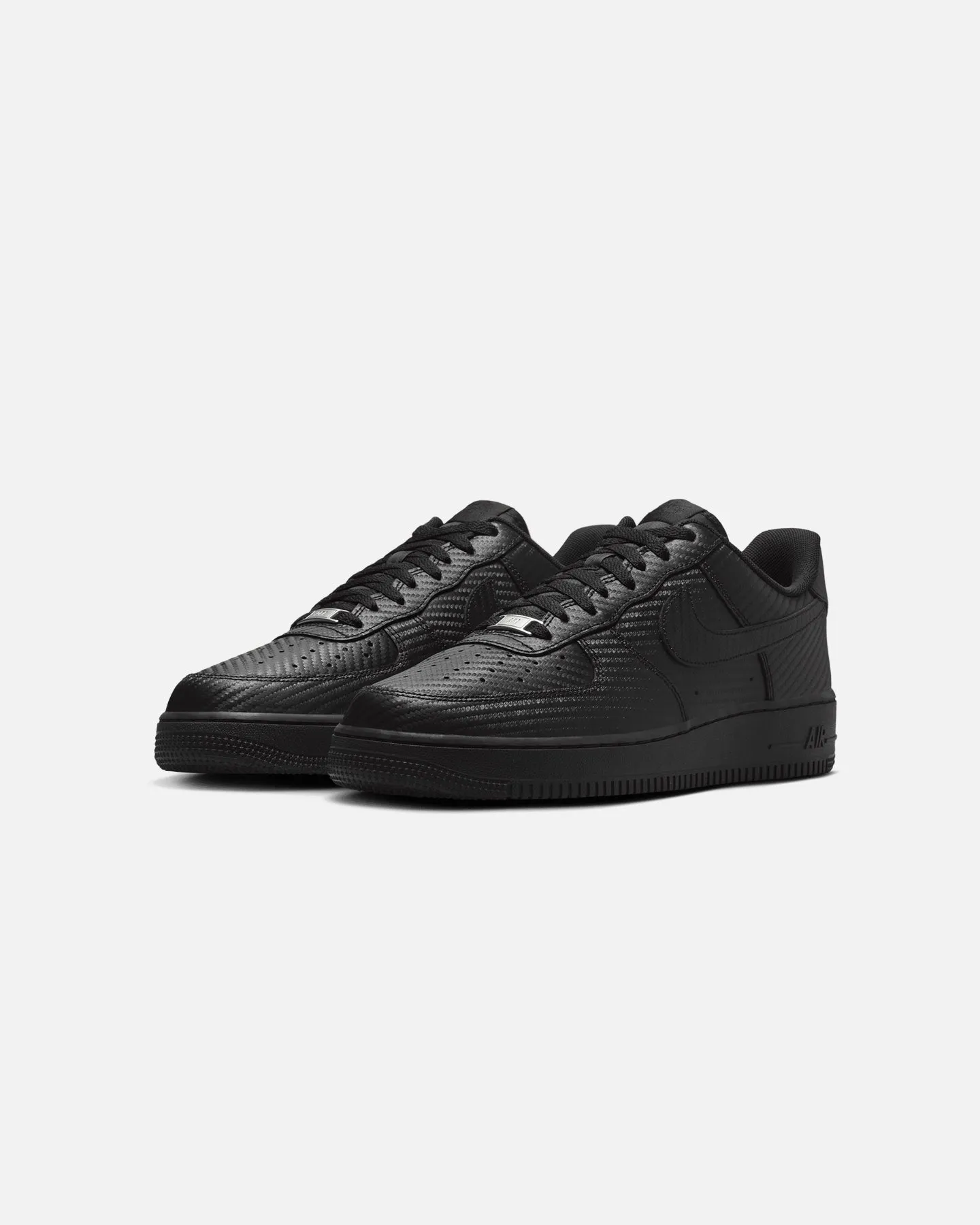 Nike Air Force 1 '07 Black/Black All Time Icon Edge