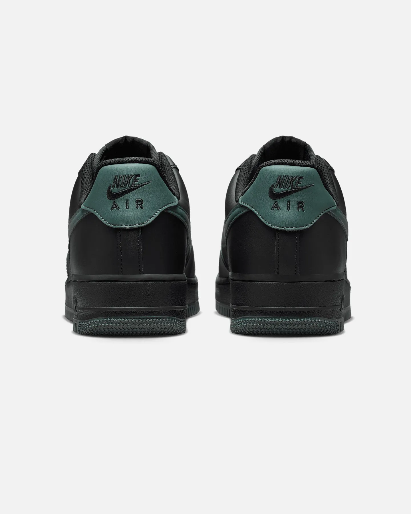 Nike Air Force 1 '07 Black/Green Padded Comfort Wellness Seekers