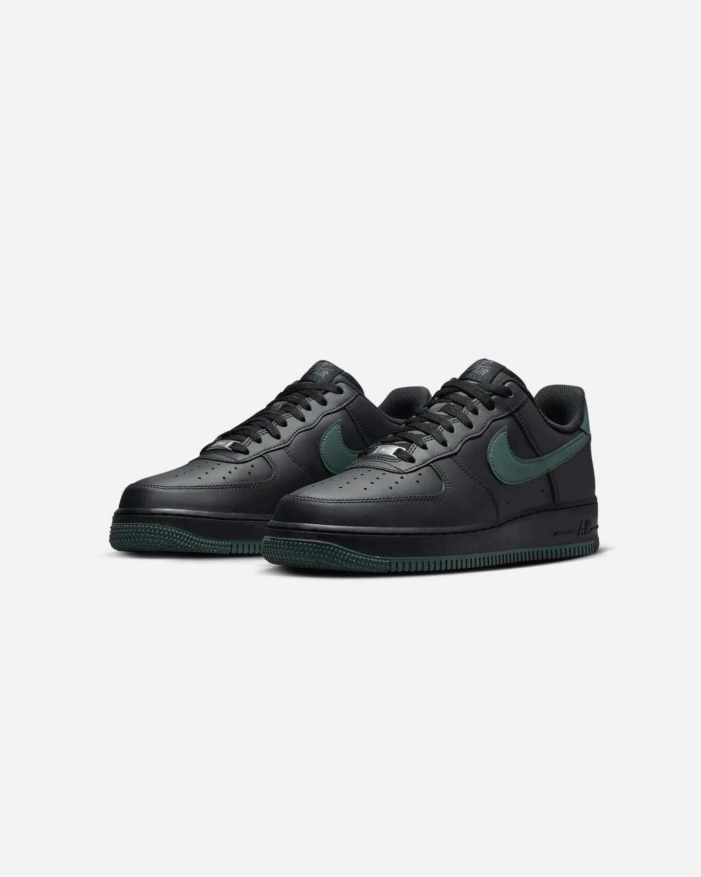Nike Air Force 1 '07 Black/Green Comfort arch