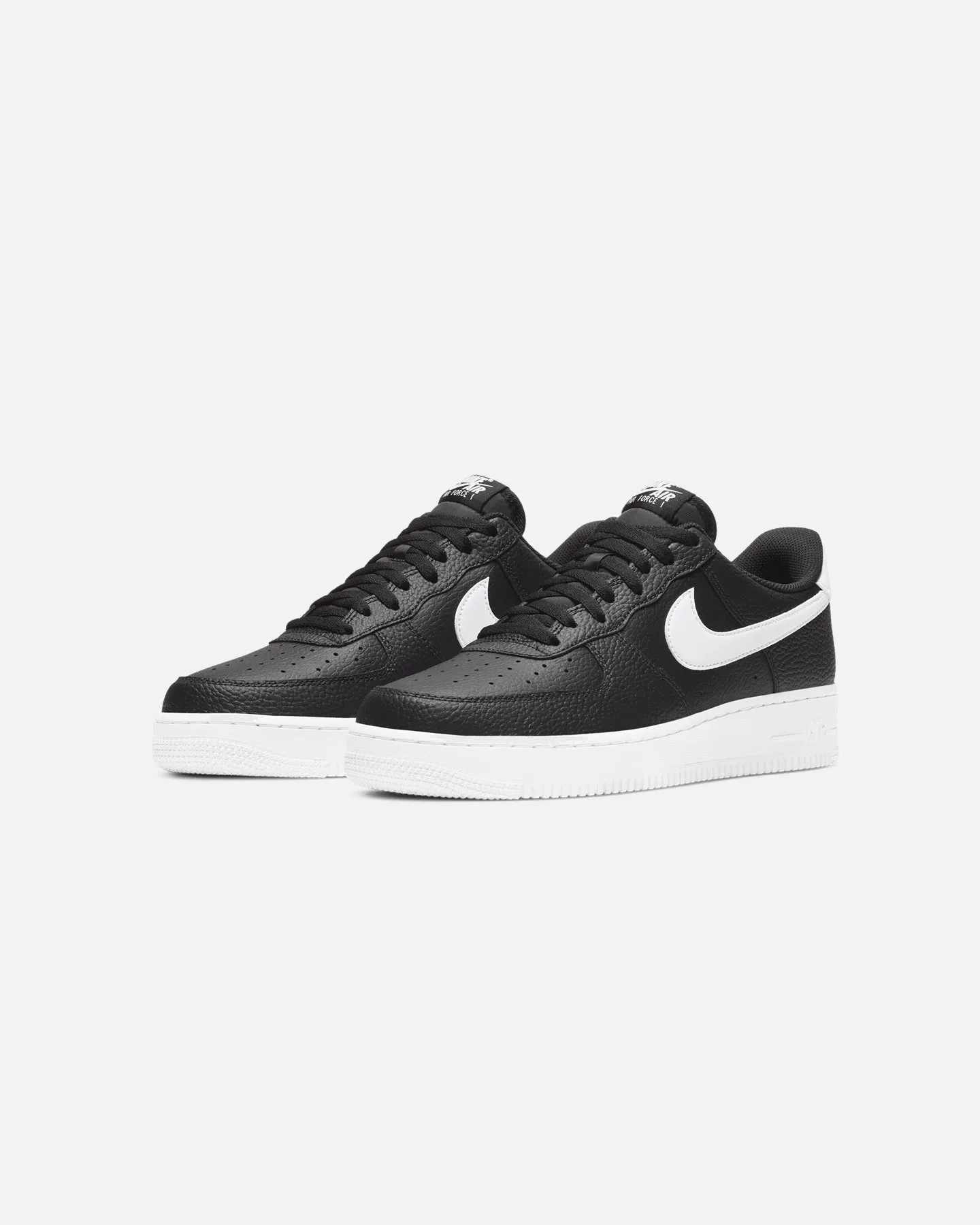 Smooth Soles Nike Air Force 1 '07 Black/White