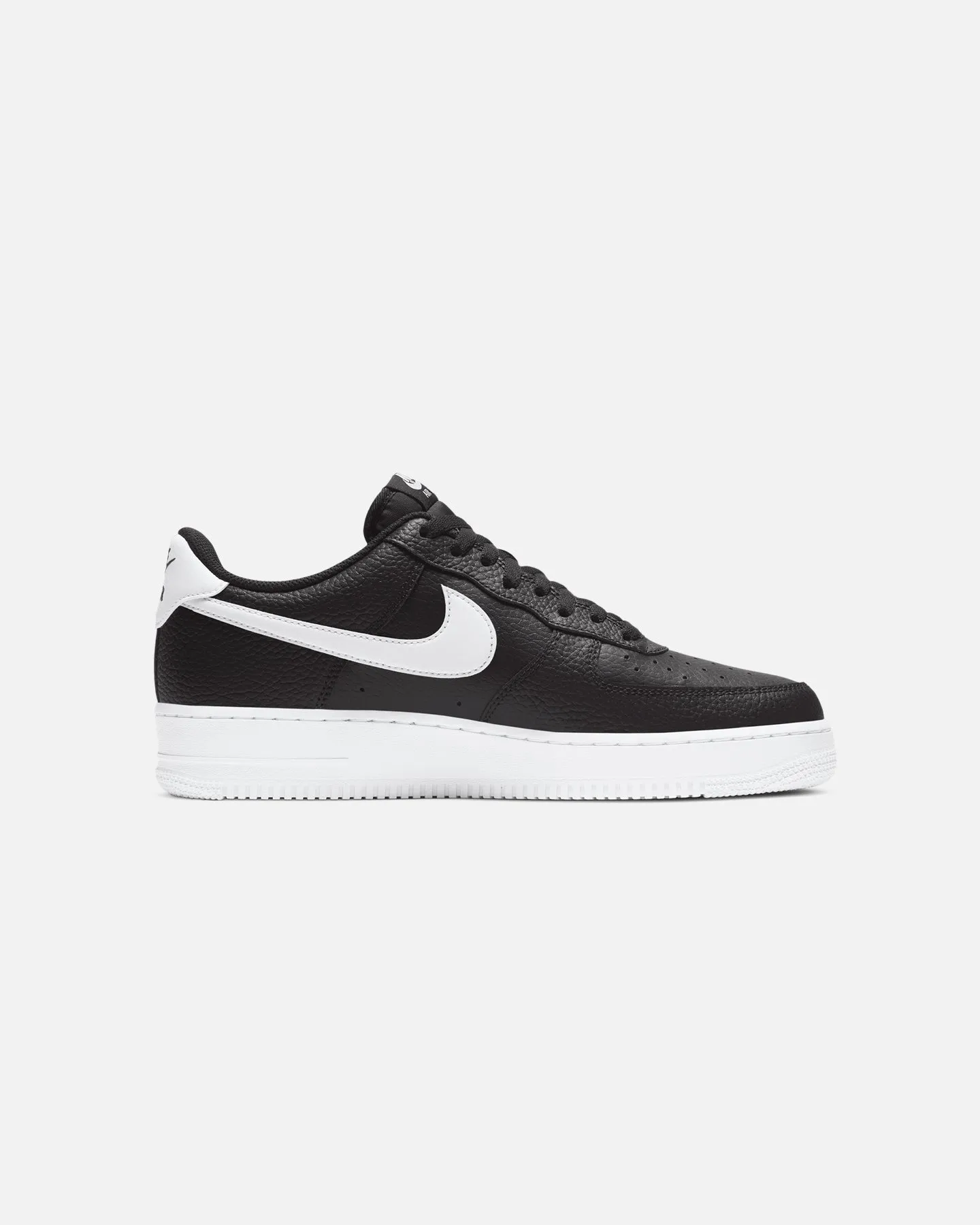 Asymmetric Lacing System Workout Friendly Nike Air Force 1 '07 Black/White