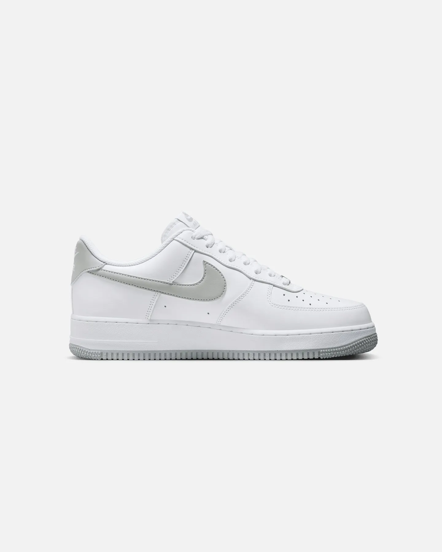 Nike Air Force 1 '07 Essentials "Light Grey" White/Smoke Grey Walk Support Vegan Material