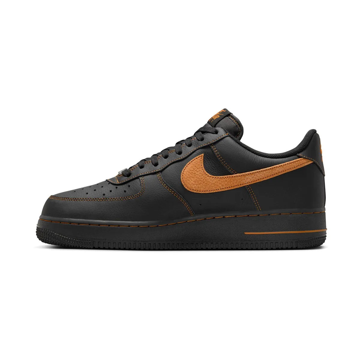 Reinforced heel Nike Air Force 1 '07 LV8 'Black Desert Ochre' Men's Shoes