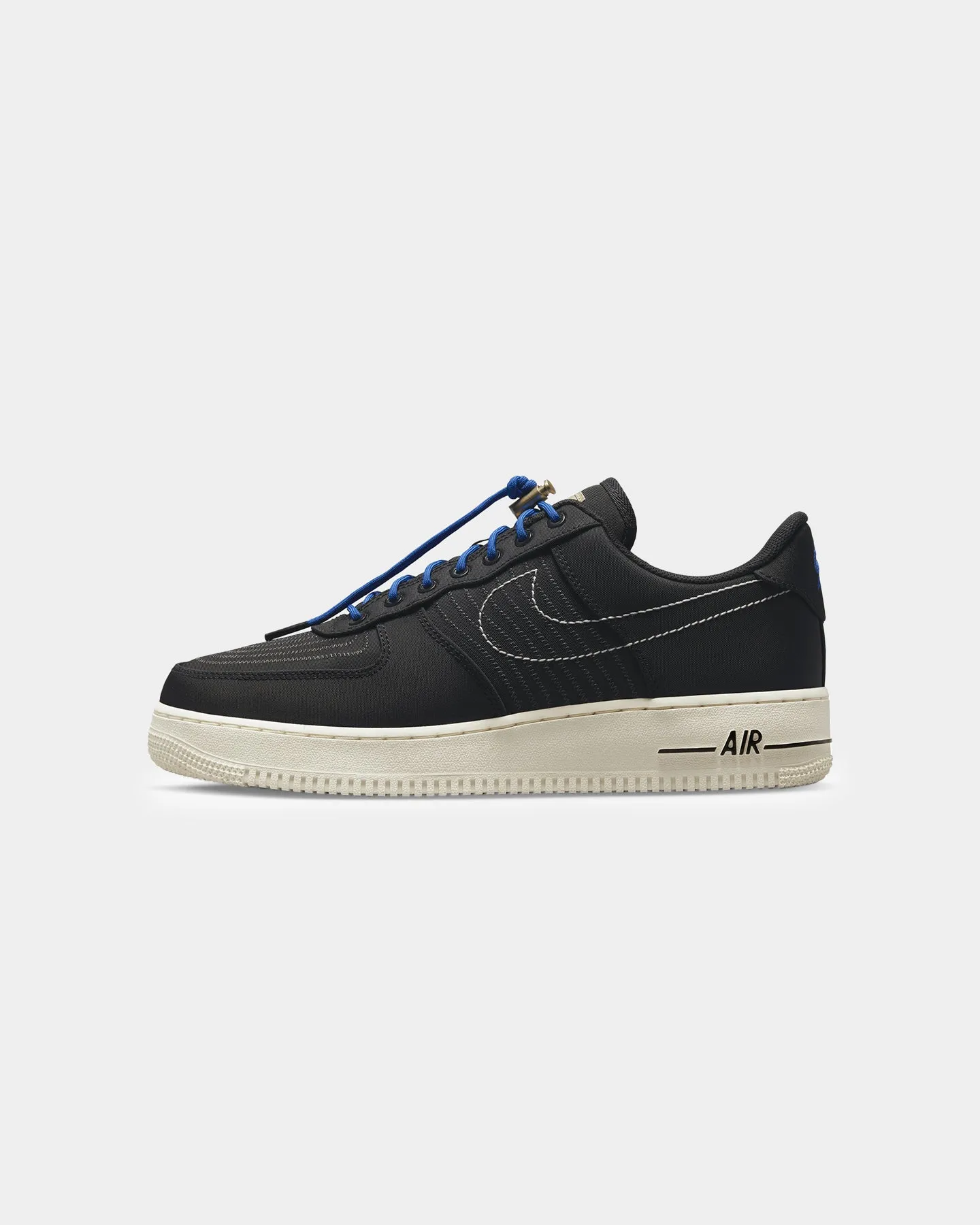 Nike Air Force 1 '07 LV8 Black/Sail-Black Elastic Sling