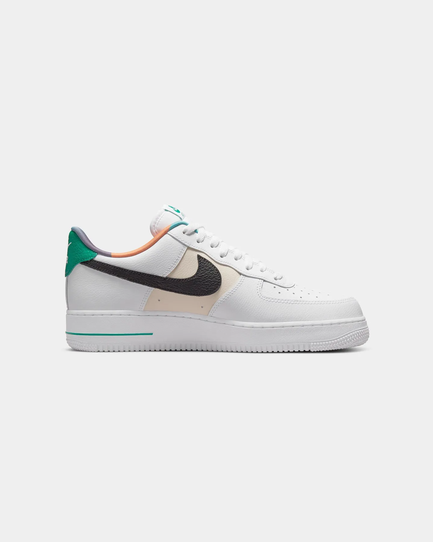 Comfort Midsole Comfort Shank Nike Air Force 1 '07 LV8 EMB White/Malachite