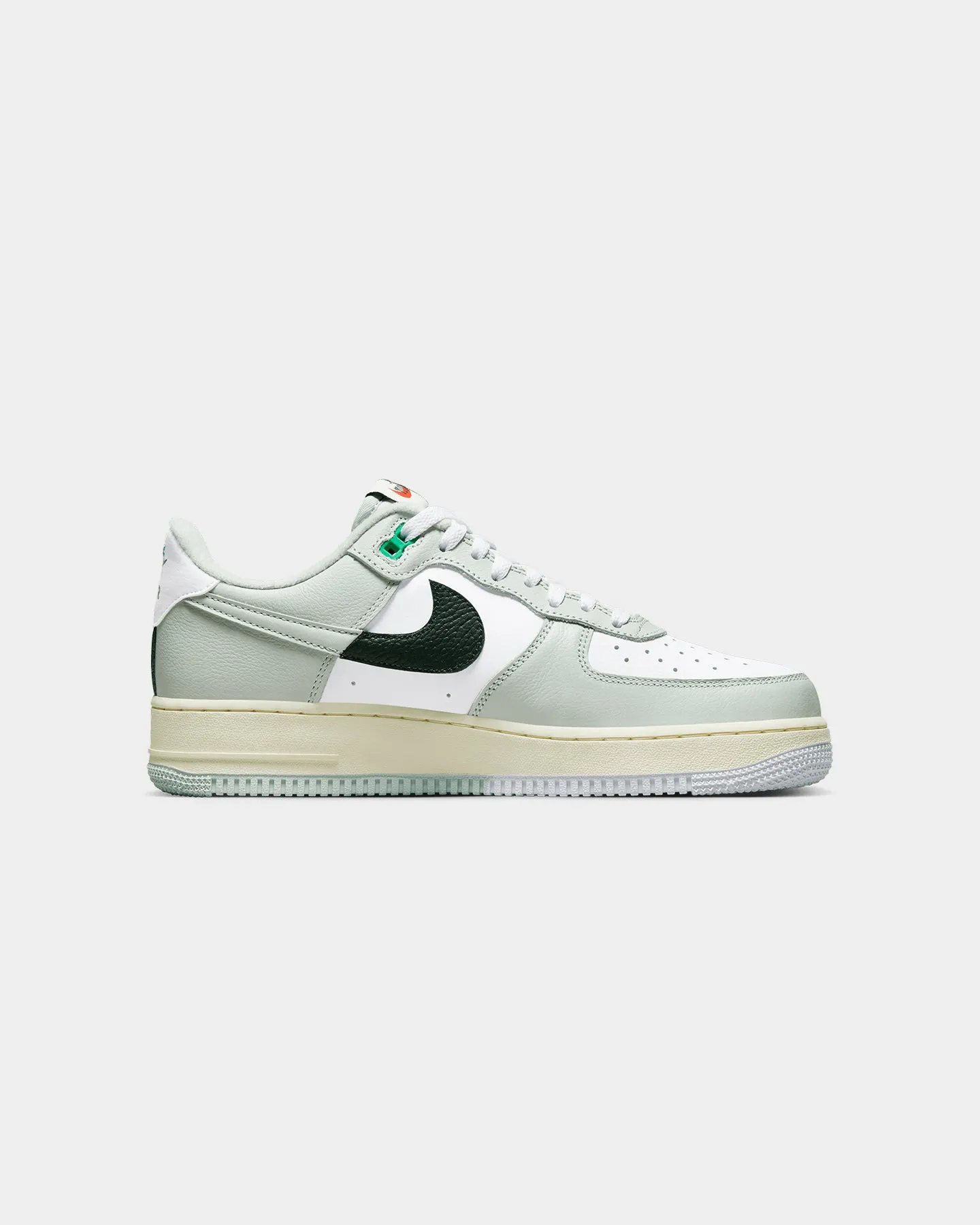 Nike Air Force 1 '07 LV8 Light Silver/Black Strong Stitching Ice Grip
