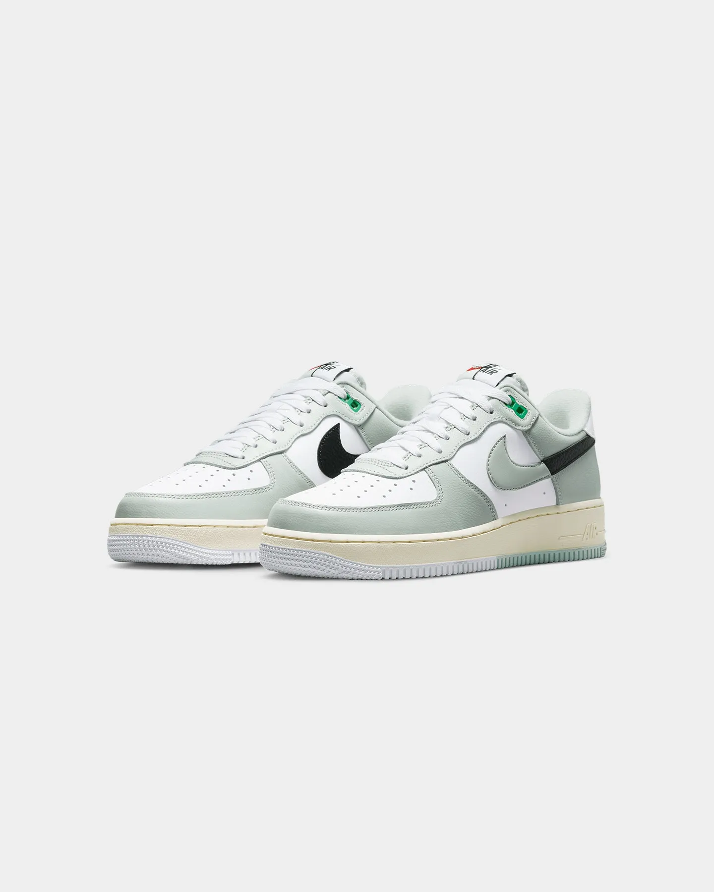Nike Air Force 1 '07 LV8 Light Silver/Black Leather Star Edge