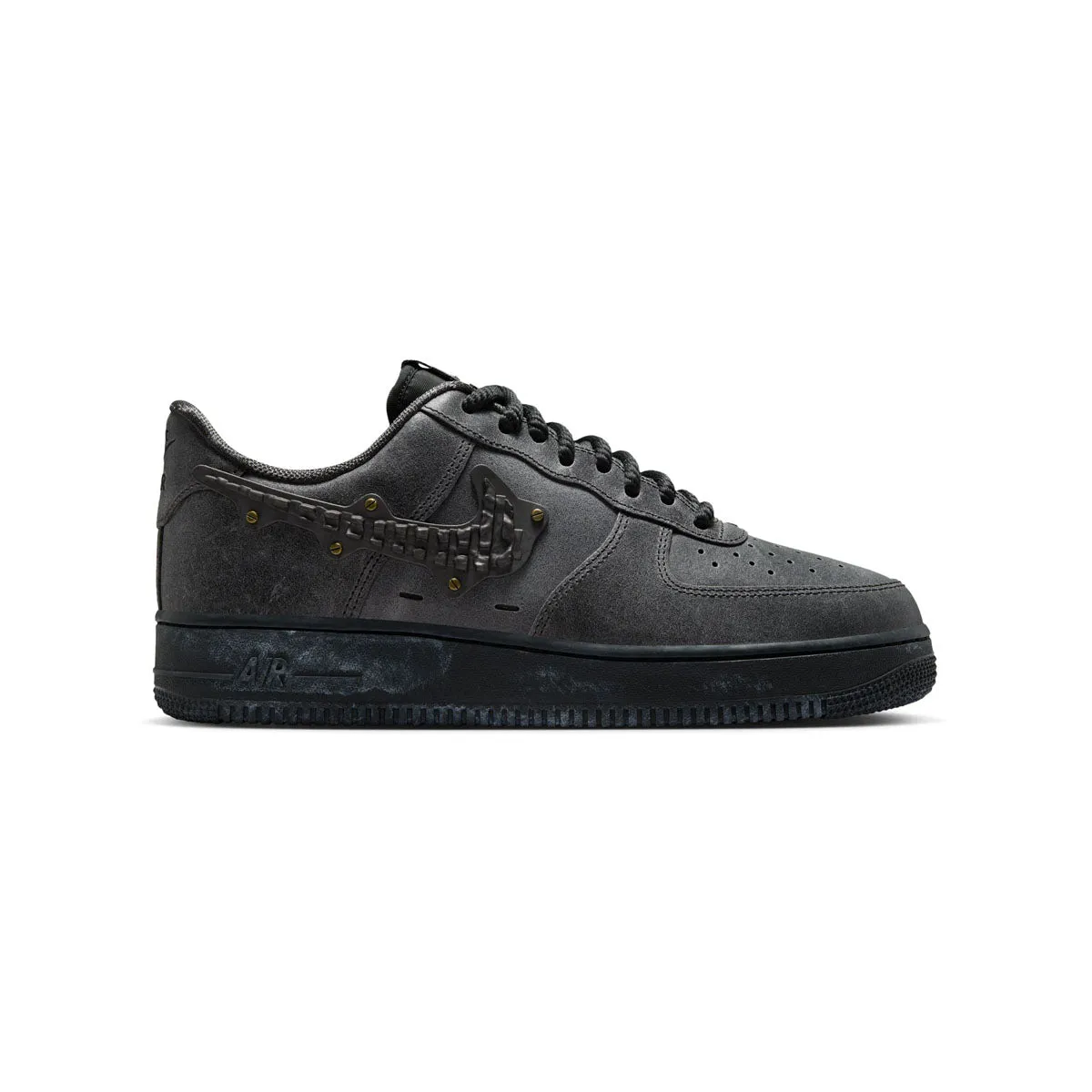 Nike Air Force 1 '07 LV8 'Metalwork Medium Ash Anthracite' Men's Shoes Speed Performance Balanced Drop Cushioning