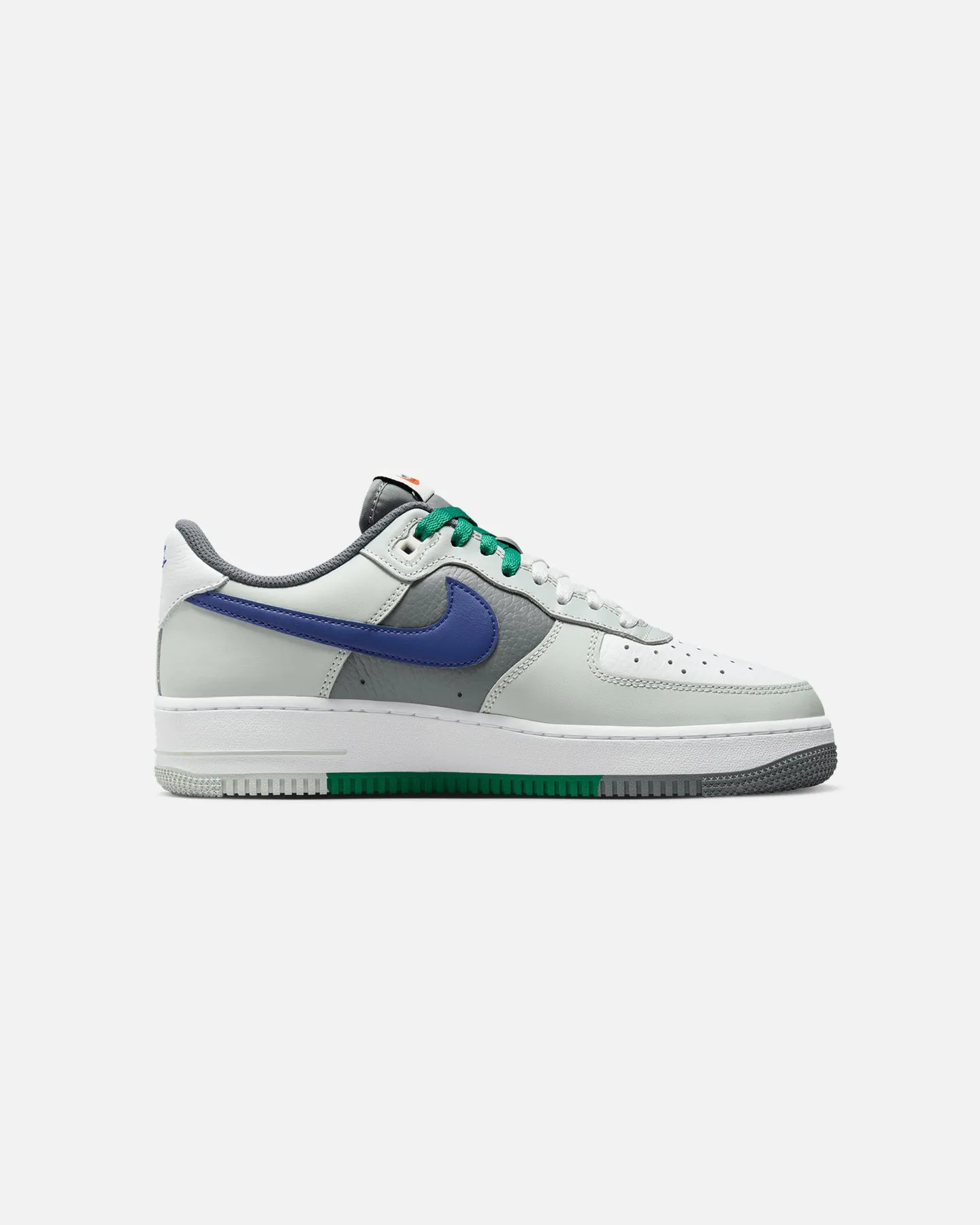 Airy Design Smooth ride Nike Air Force 1 '07 LV8 RMX "Split" Light Silver/Deep Royal Blue
