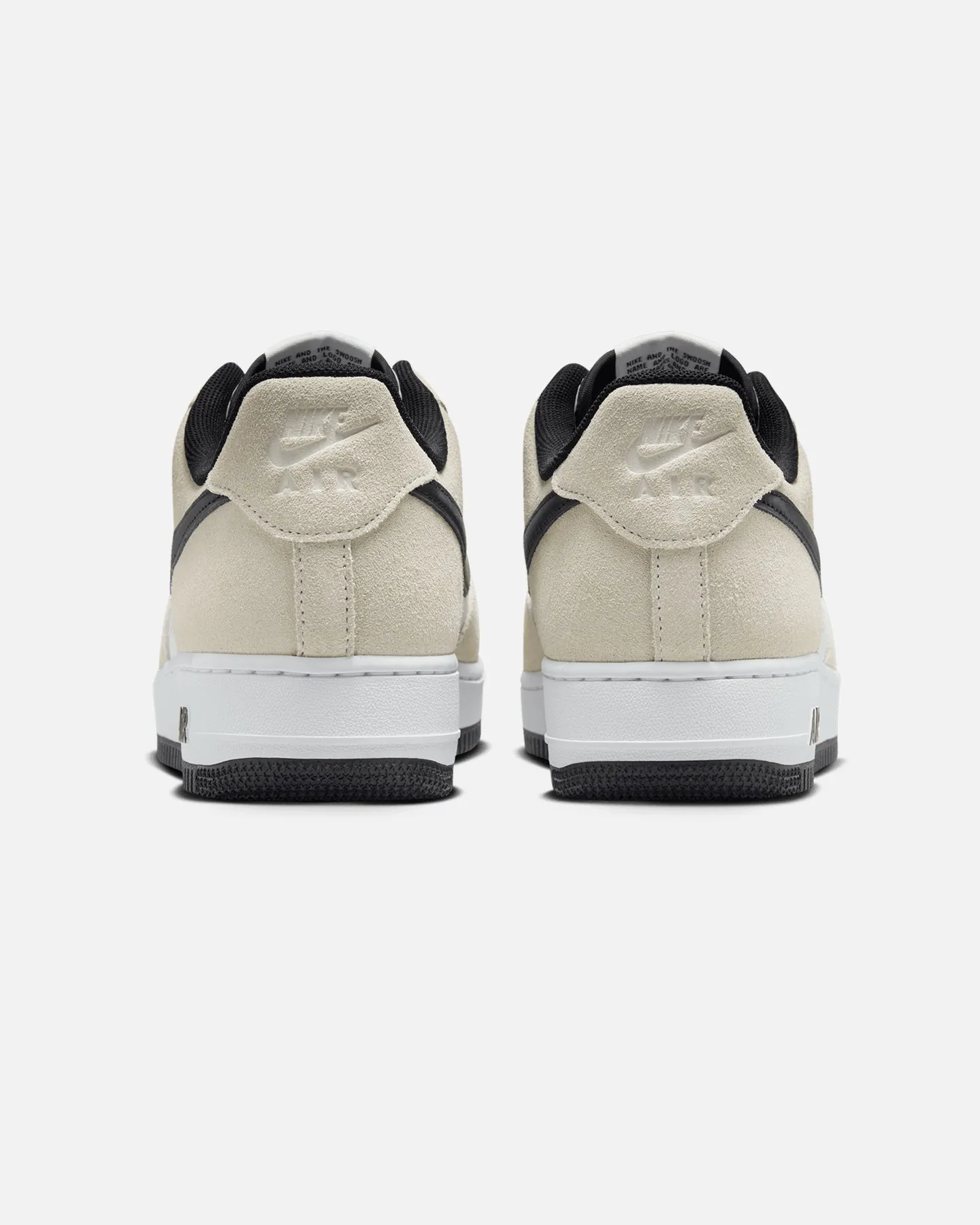 Comfort Driven Nike Air Force 1 '07 LV8 White/White-Black