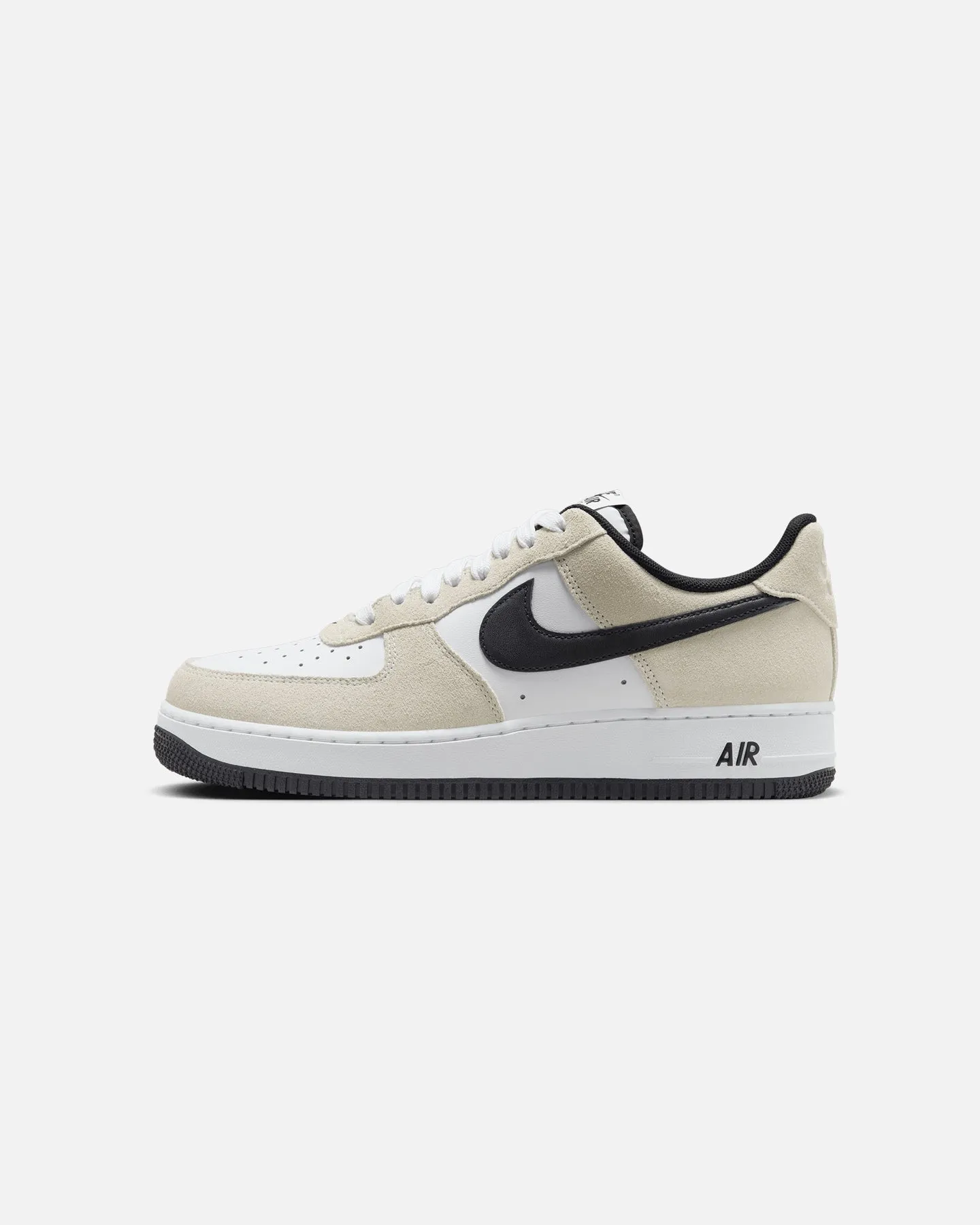 Nike Air Force 1 '07 LV8 White/White-Black All-Season Wear Compression Molded Cushion