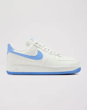 Nike Air Force 1 '07 Next Nature "Sail/Royal Pulse" Thermal Regulating Lining Sock Like Collar Design