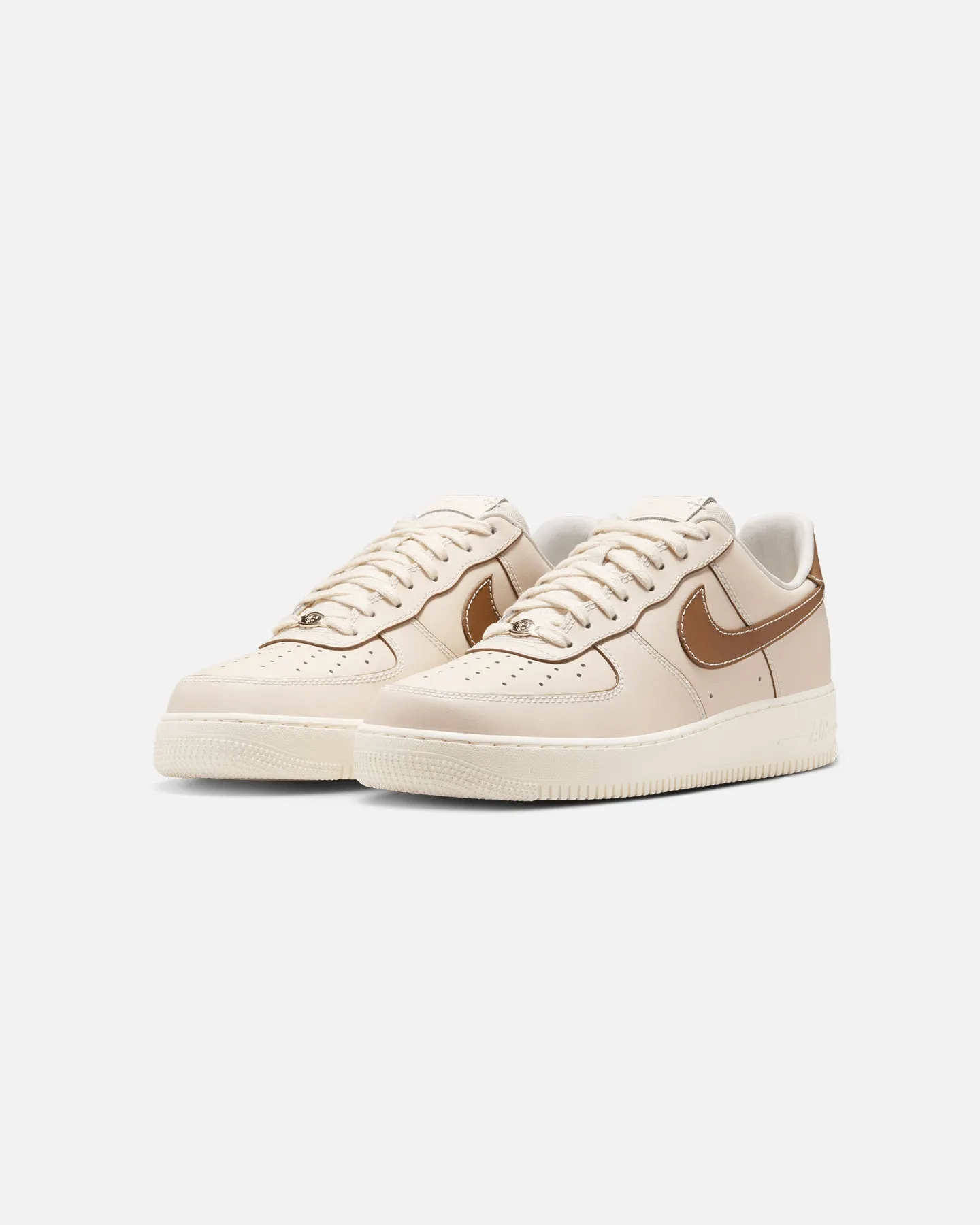 Cushioned heel Air Dry Nike Air Force 1 '07 Pearl White