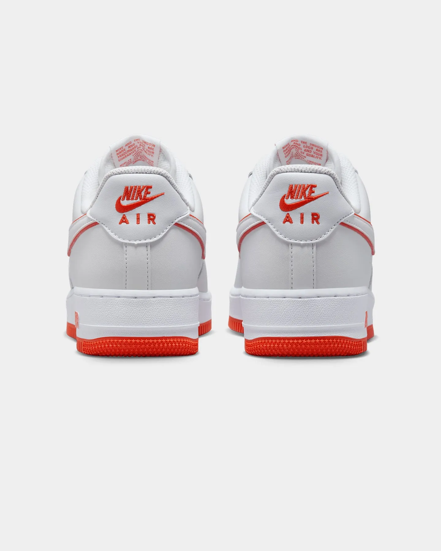 Smart Fit Nike Air Force 1 '07 "Picante Red" White/Picante Red