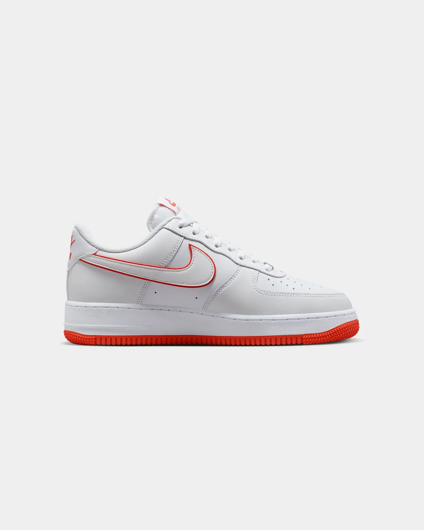 Nike Air Force 1 '07 "Picante Red" White/Picante Red Memory Foam Wellness Seekers Hill Tough