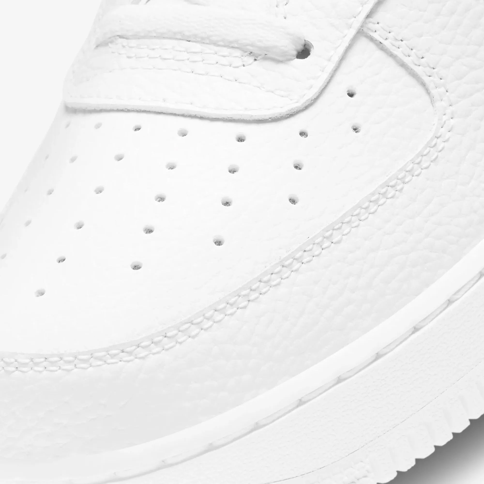 Nike | AIR FORCE 1 '07 { WHITE/BLACK Stretch Woven Collar Footwear Essential
