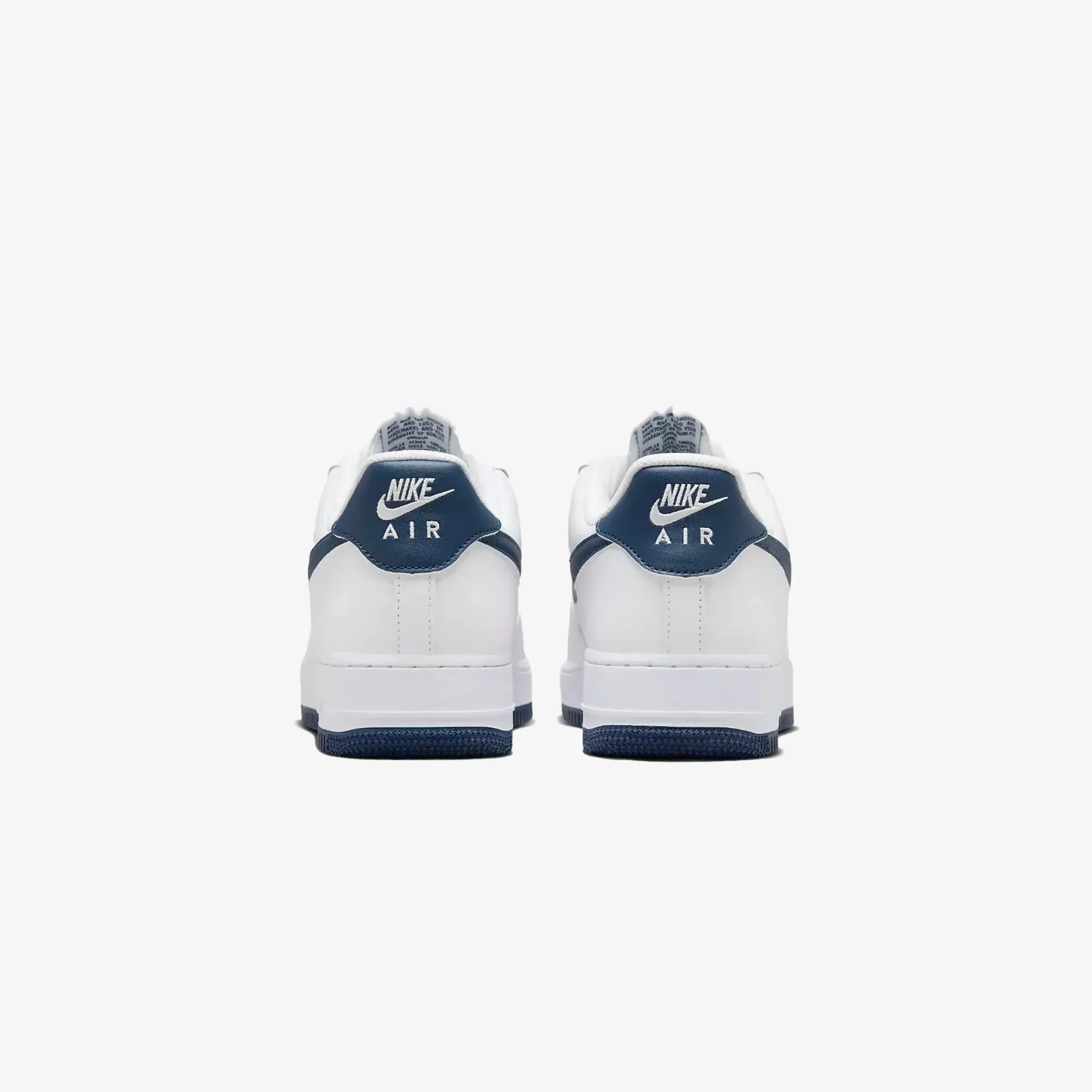 NIKE | AIR FORCE 1 '07 { WHITE/MIDNIGHT NAVY-WHITE Short Walks Abduction Guide