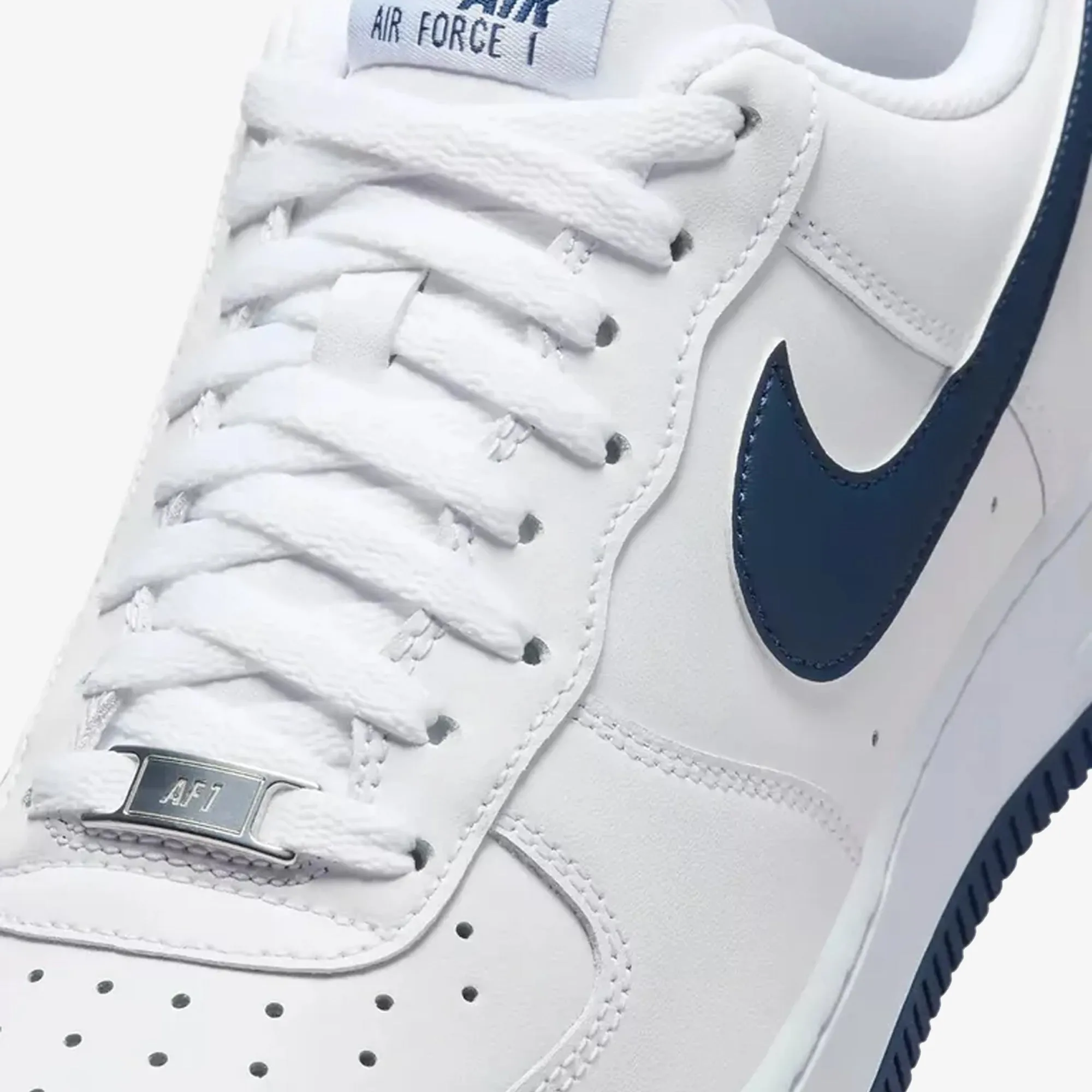 Recycled Material Options City Drive NIKE | AIR FORCE 1 '07 { WHITE/MIDNIGHT NAVY-WHITE