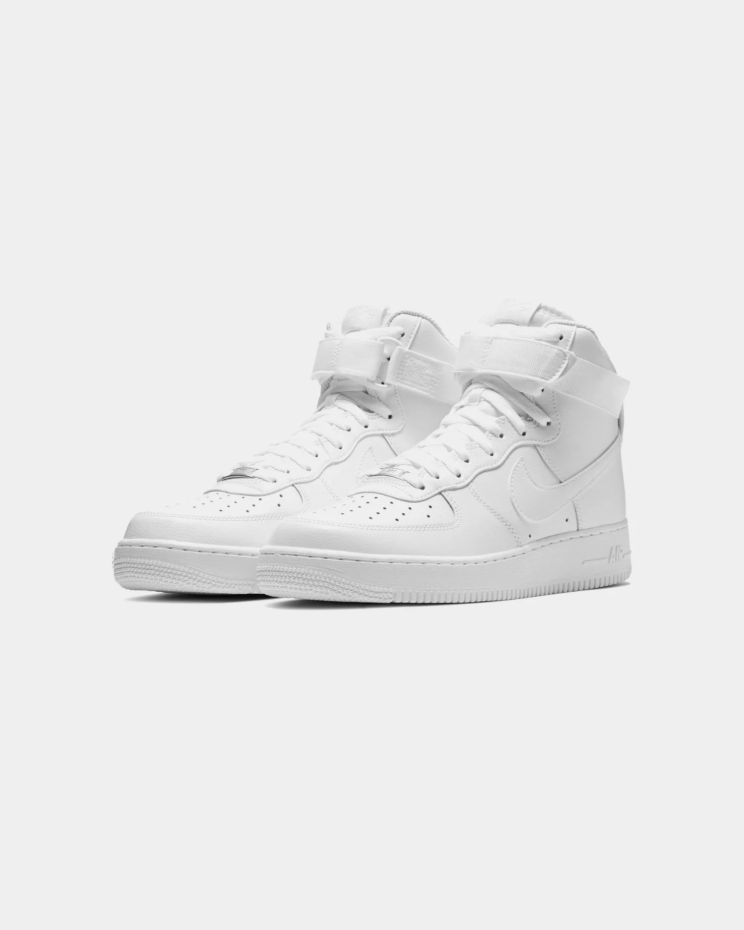 Nike Air Force 1 High '07 White/White Marathon Fit Lace Tie