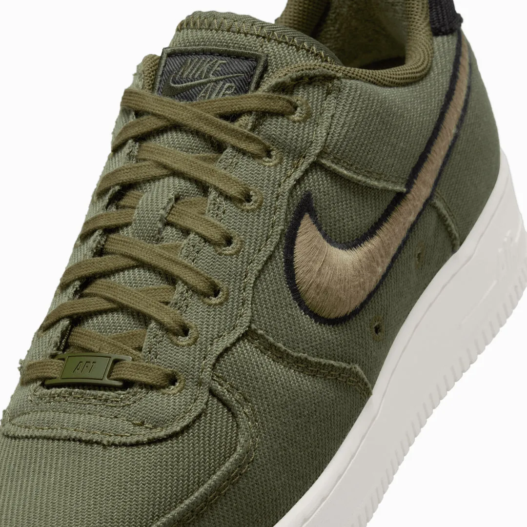 Everyday Classic Low Drop Profile NIKE | AIR FORCE 1 LOW CANVAS { ARMY OLIVE/MATTE OLIVE-PHANTOM-BLACK