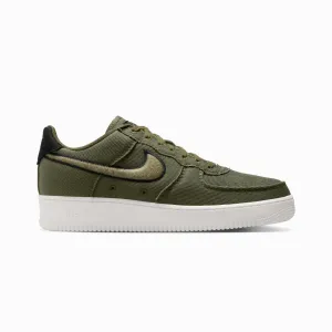 NIKE | AIR FORCE 1 LOW CANVAS { ARMY OLIVE/MATTE OLIVE-PHANTOM-BLACK Cool Feet comfort feature