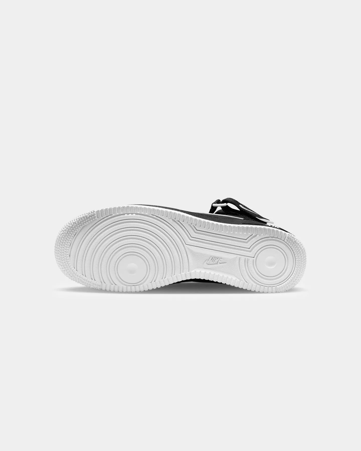 Shock Absorbing Nike Air Force 1 Mid '07 "Black White" Black/White/Black