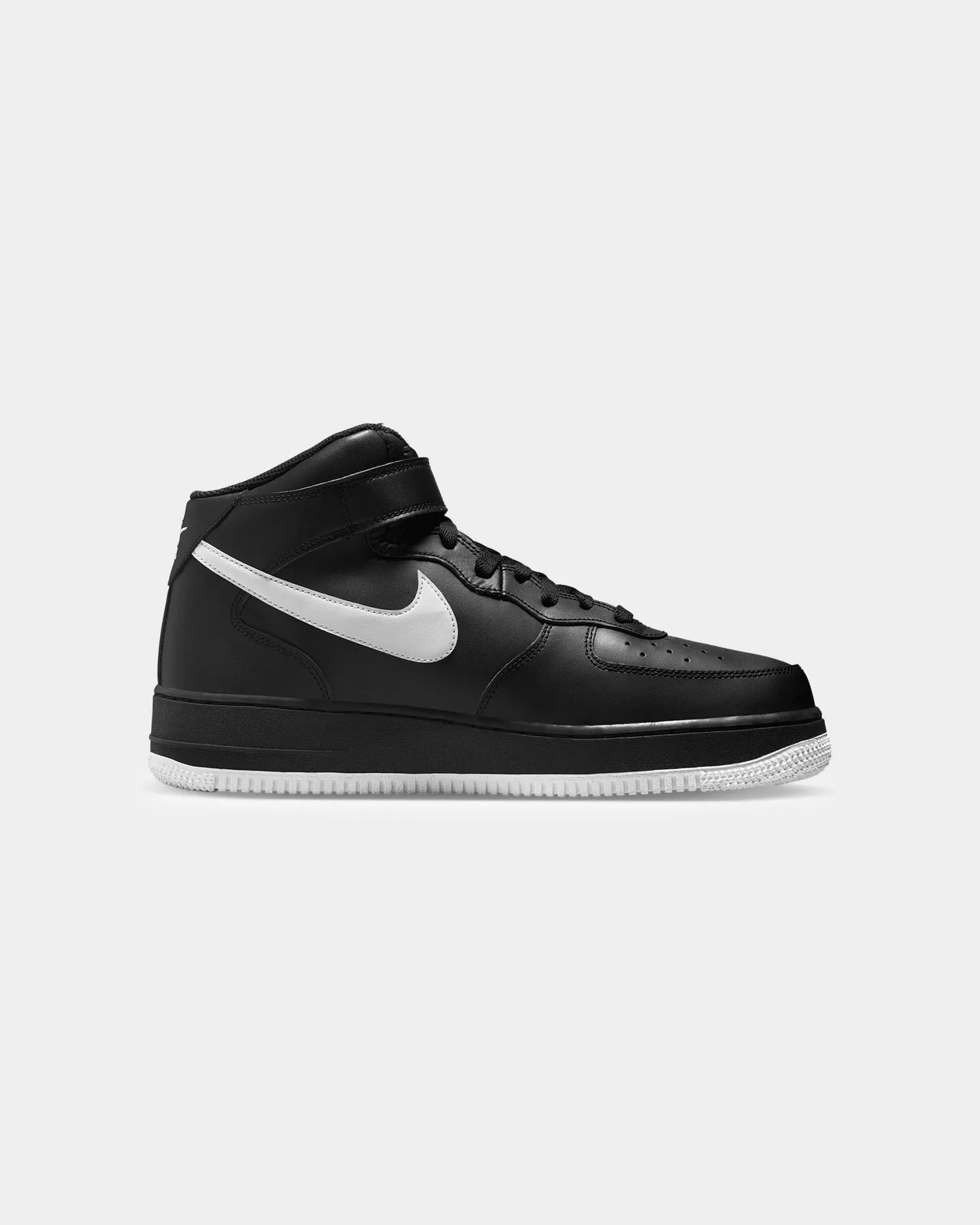 Nike Air Force 1 Mid '07 "Black White" Black/White/Black Video Look