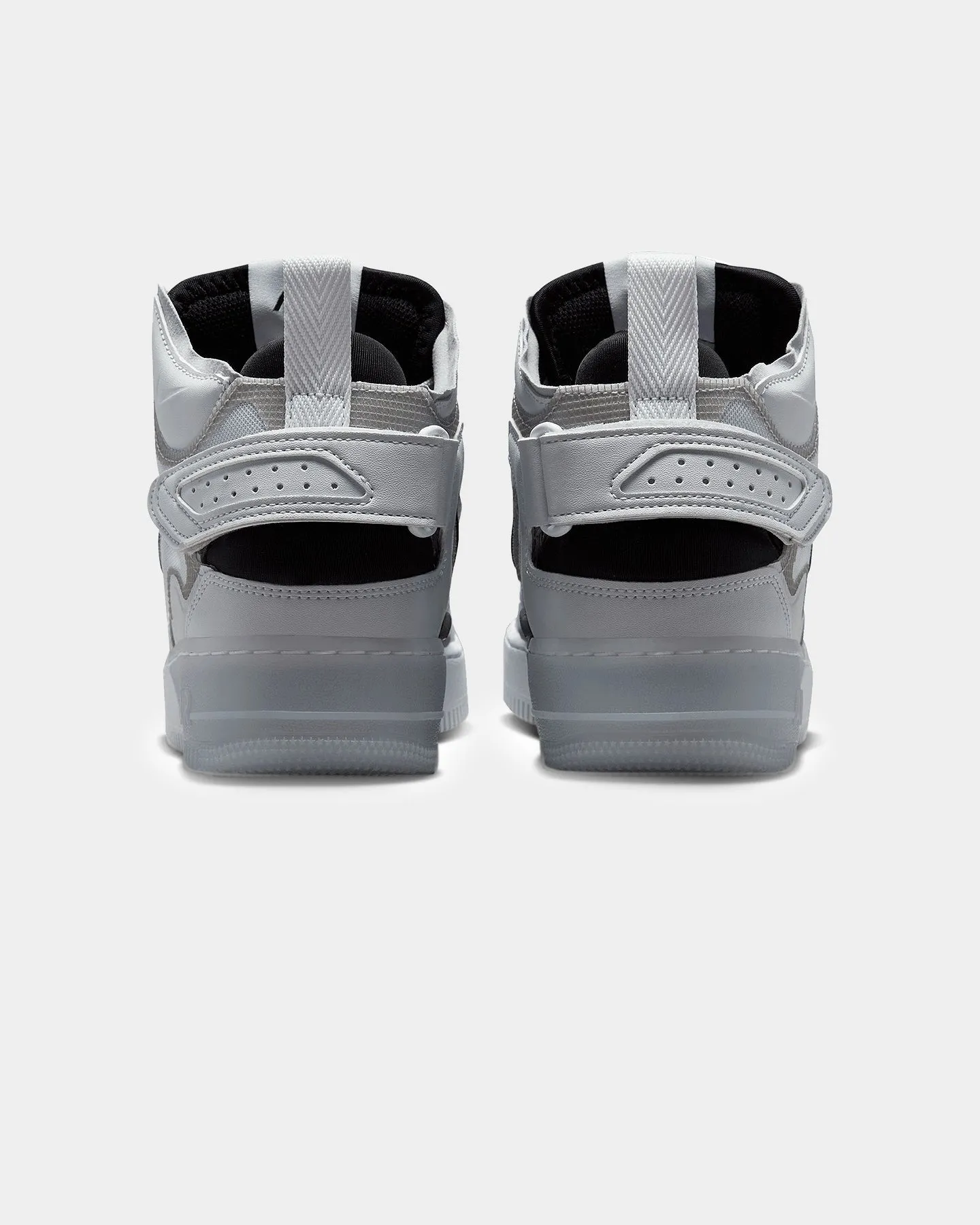 Nike Air Force 1 Mid React Pure Platinum/Blue Gloss Finish