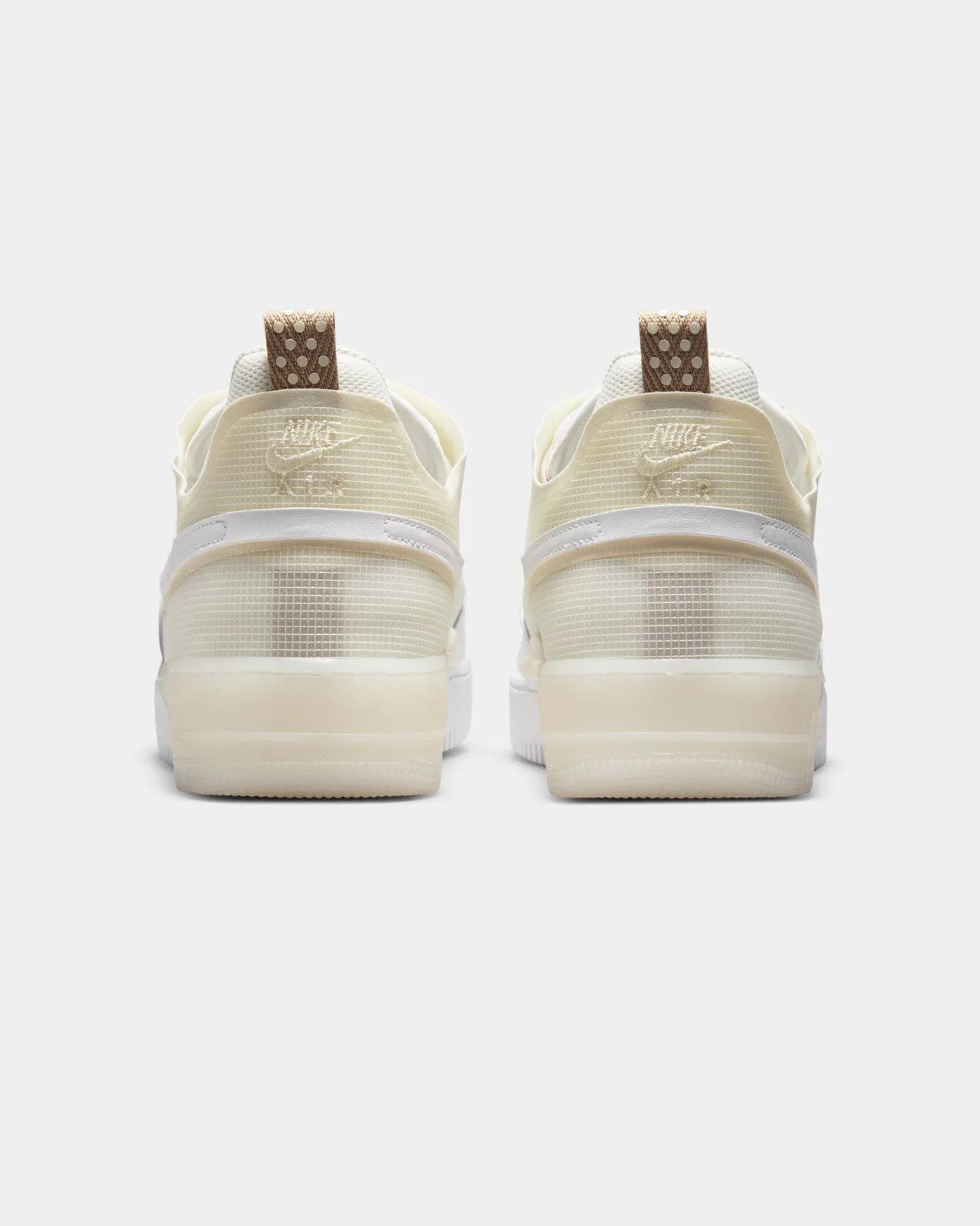 Style Pop Nike Air Force 1 React White/White