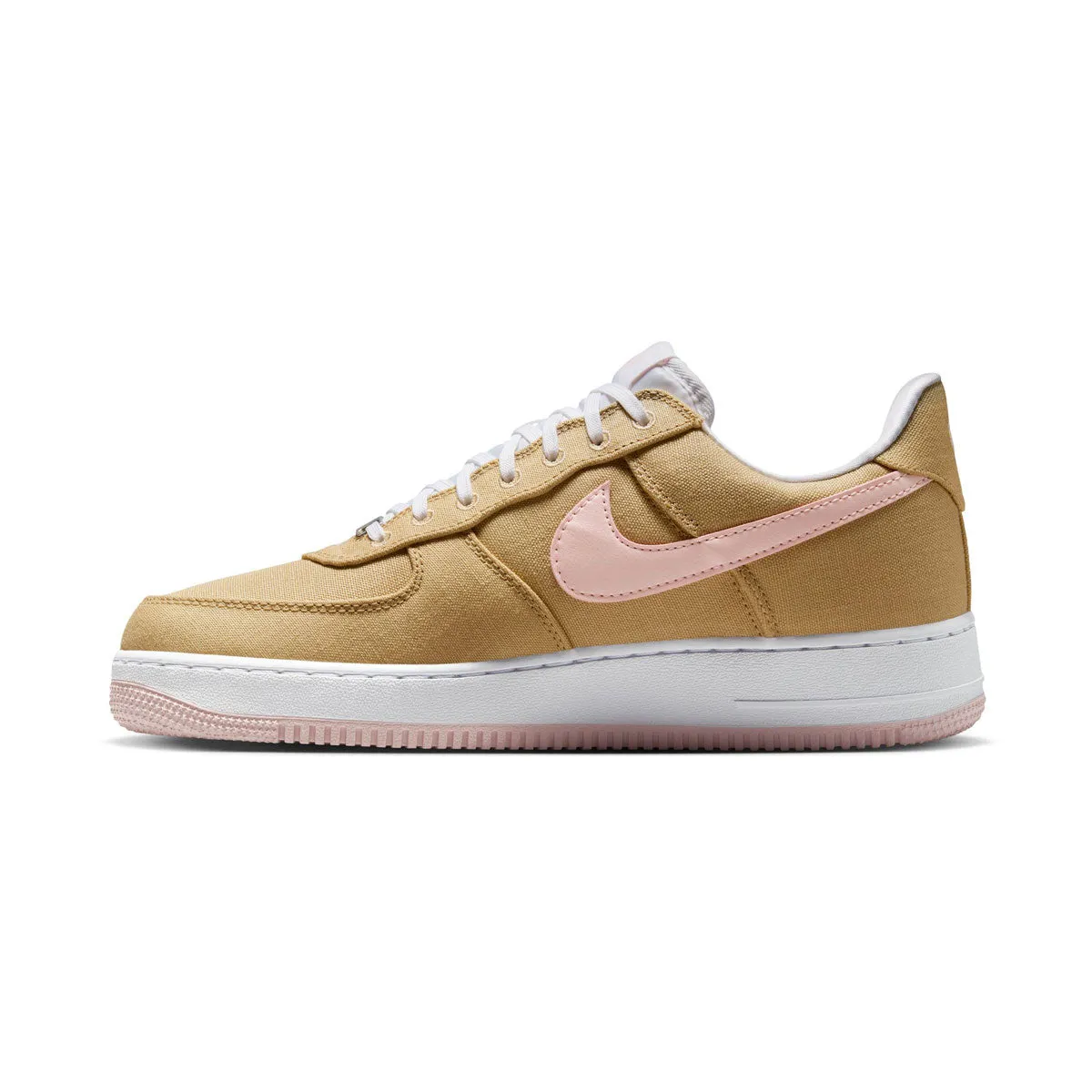 Nike Air Force 1 Retro 'Linen Canvas' Men's Shoes Power Performance Cushion