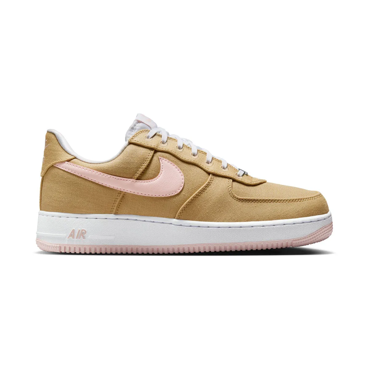 Nike Air Force 1 Retro 'Linen Canvas' Men's Shoes Quick Dry Inner Layer