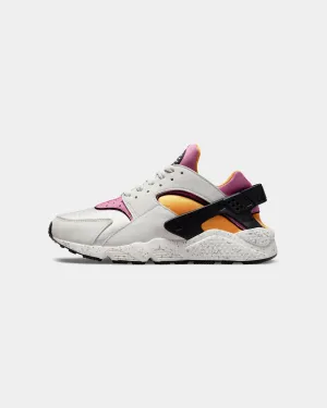 High Arch Nike Air Huarache Light Bone/Lethal Pink