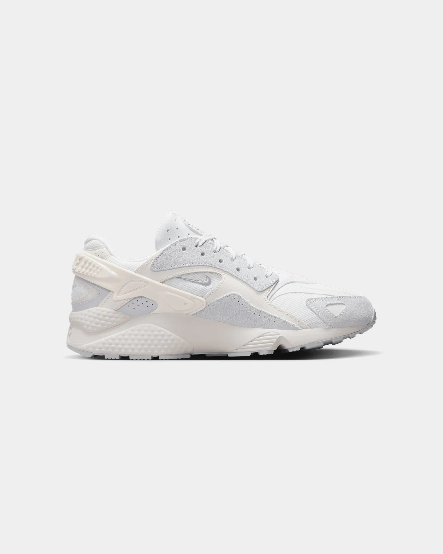 Secure Nike Air Huarache Runner "Pure Platinum" Summit White/Metallic Silver