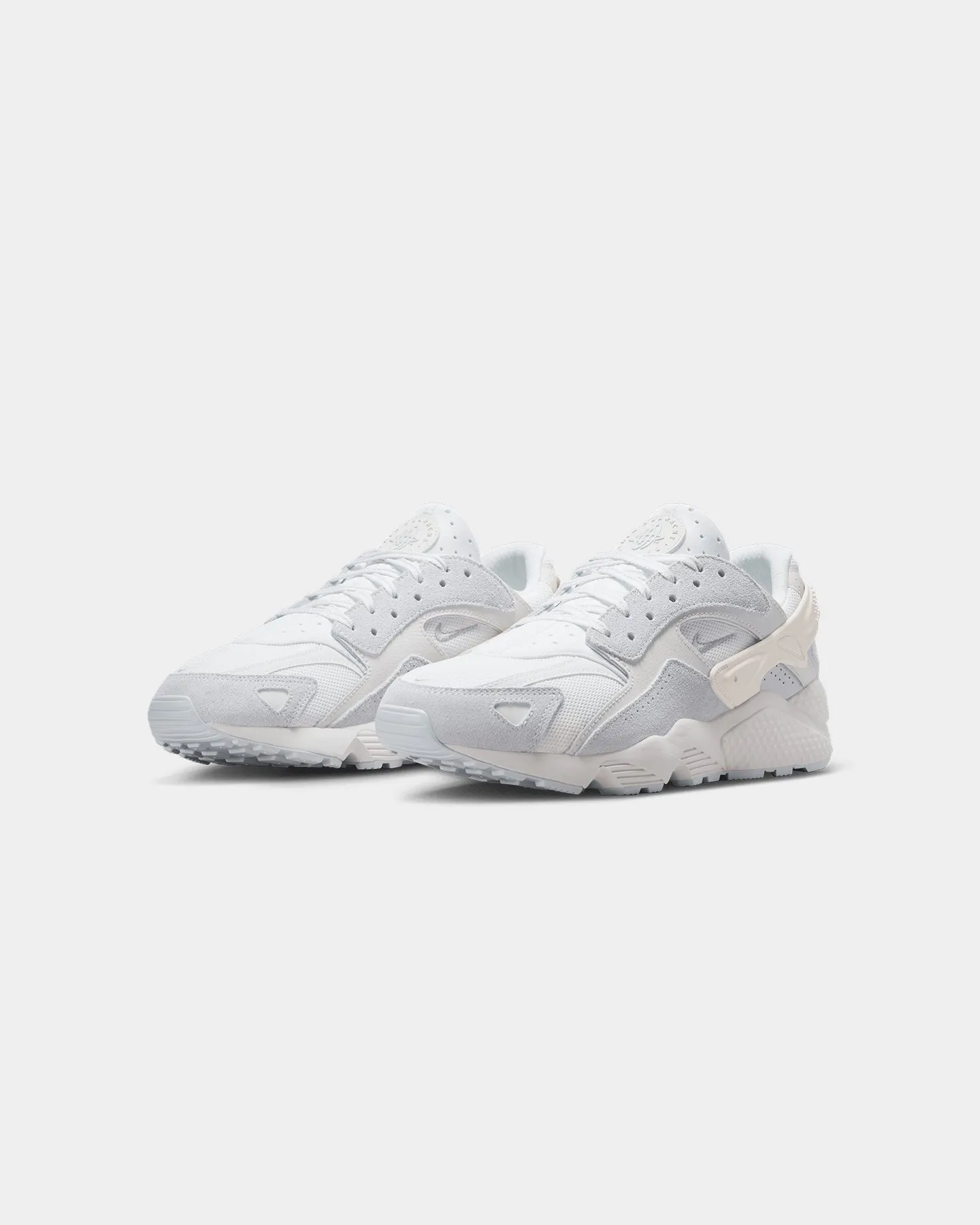 Nike Air Huarache Runner "Pure Platinum" Summit White/Metallic Silver Durable Build Quick Motion